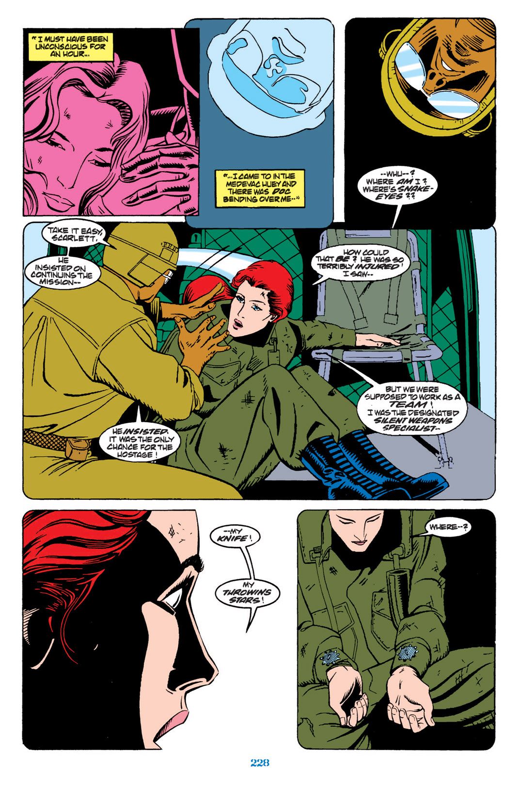 Read online Classic G.I. Joe comic -  Issue # TPB 14 (Part 2) - 122