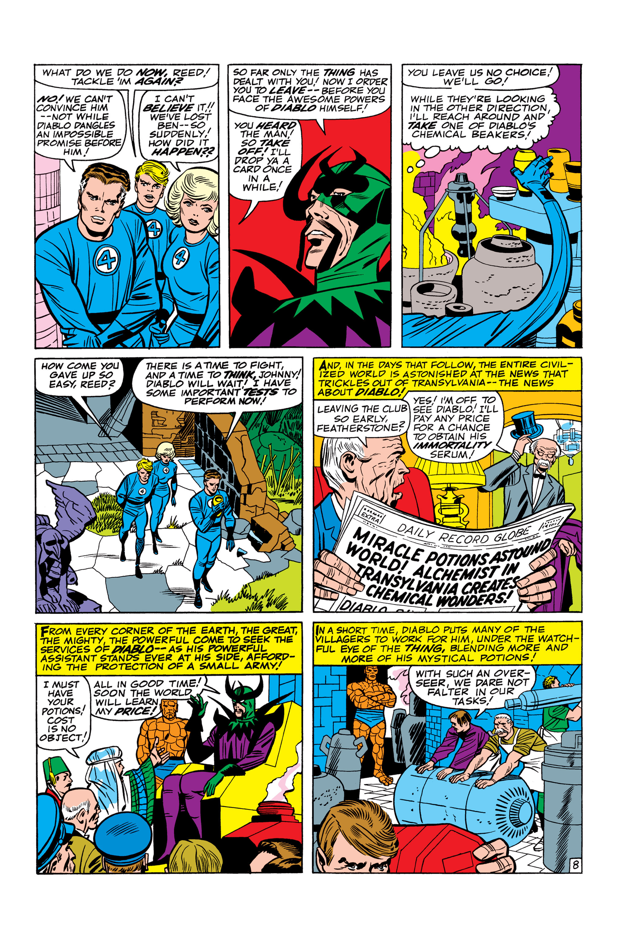Read online Marvel Masterworks: The Fantastic Four comic -  Issue # TPB 3 (Part 3) - 22
