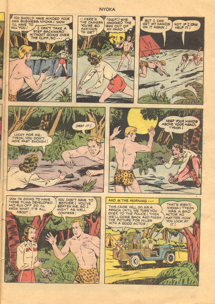 Read online Nyoka the Jungle Girl (1945) comic -  Issue #48 - 33