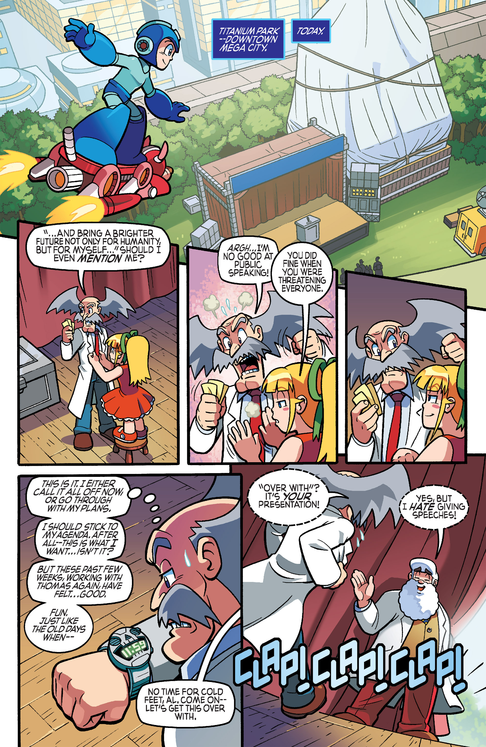 Read online Mega Man comic -  Issue #36 - 16