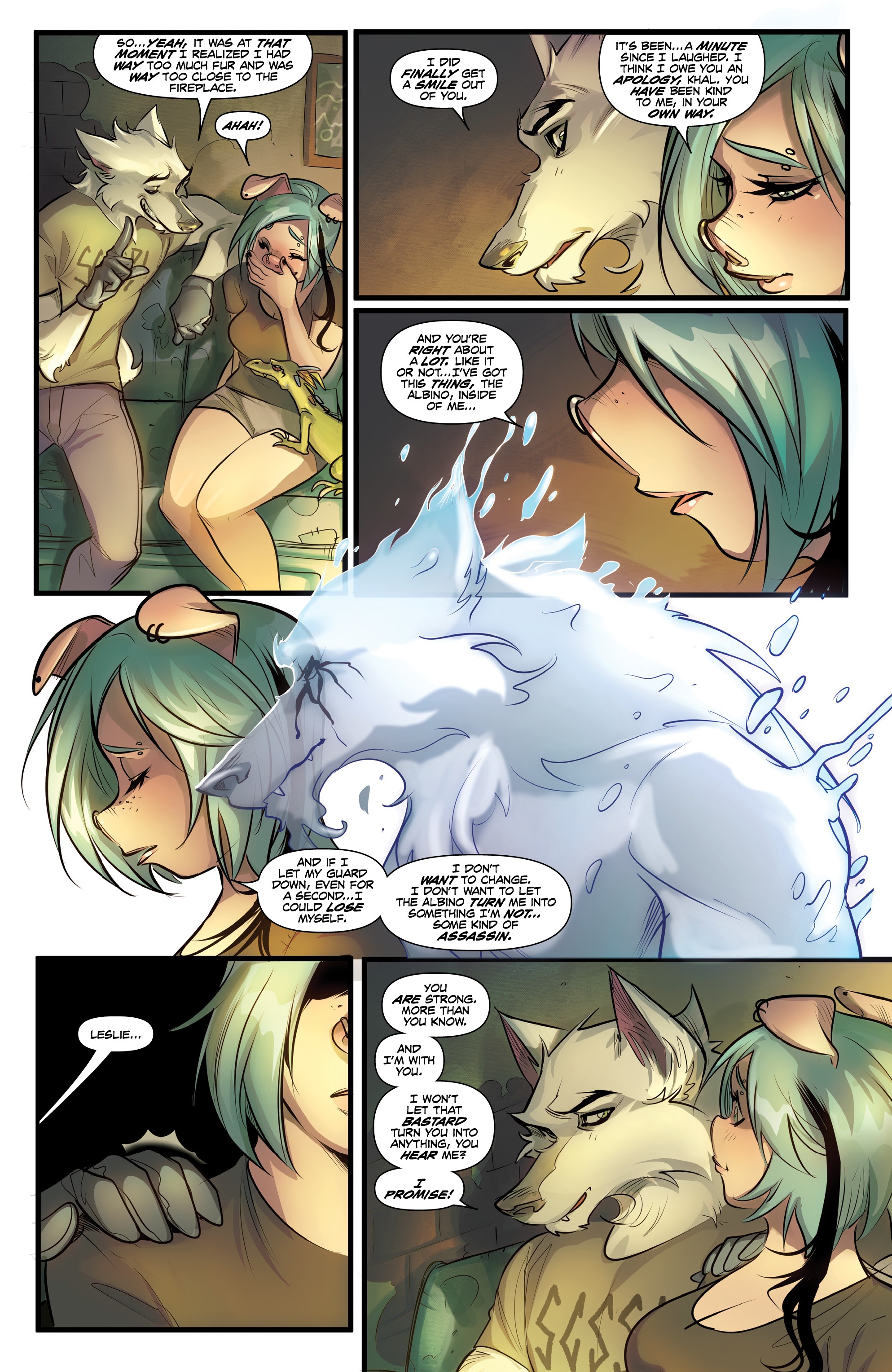 Read online Unnatural comic -  Issue #7 - 17