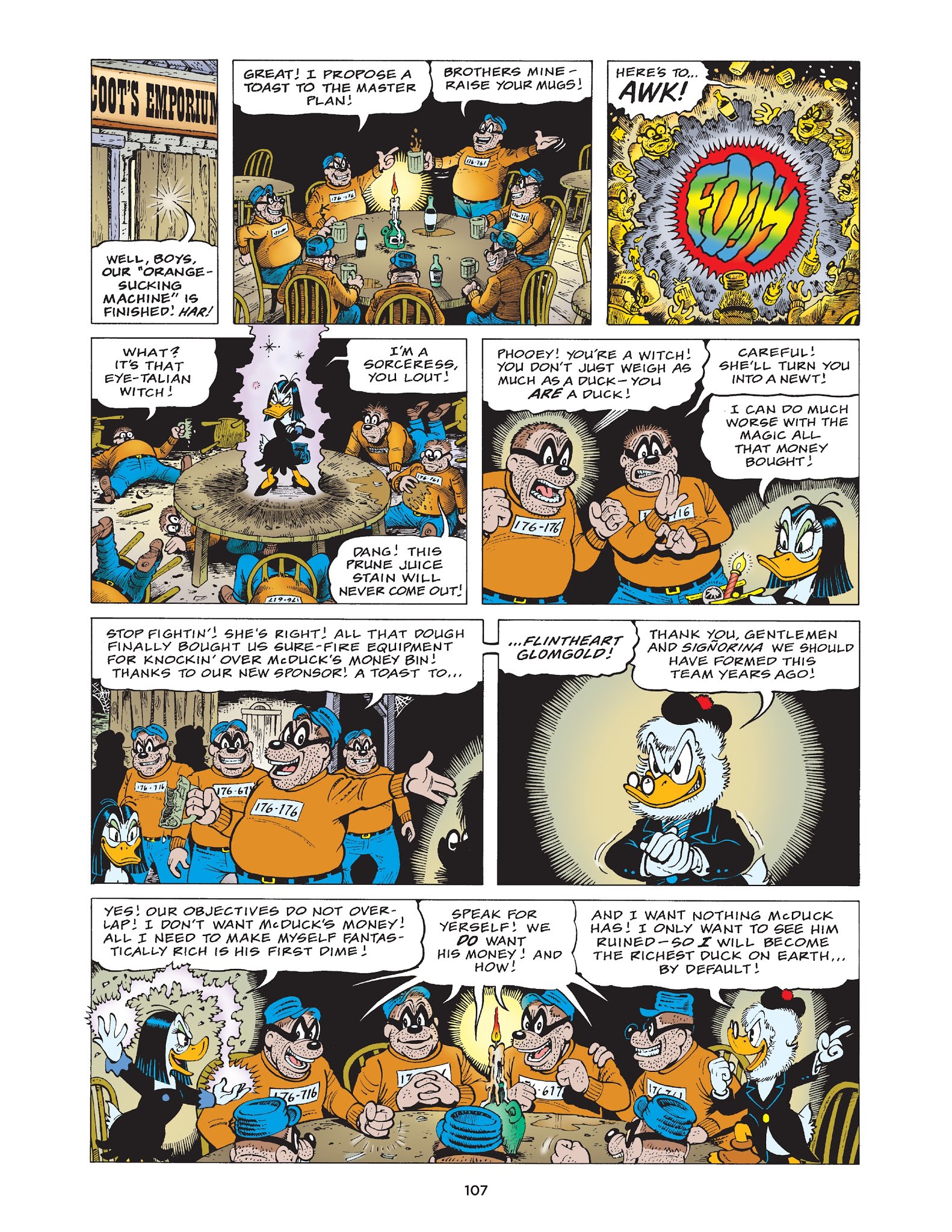 Read online Walt Disney Uncle Scrooge and Donald Duck: The Don Rosa Library comic -  Issue # TPB 7 (Part 2) - 8