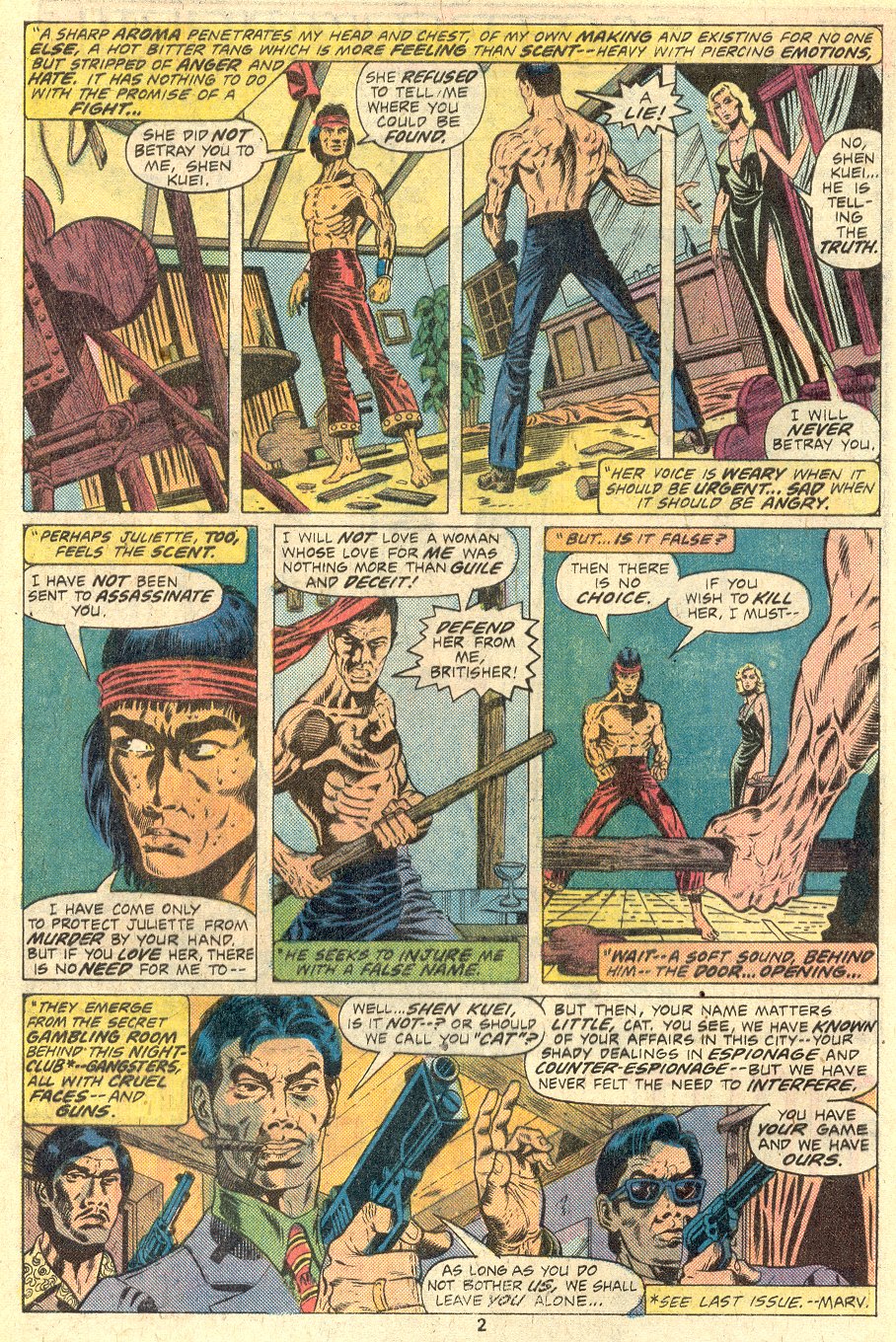 Read online Master of Kung Fu (1974) comic -  Issue #39 - 3