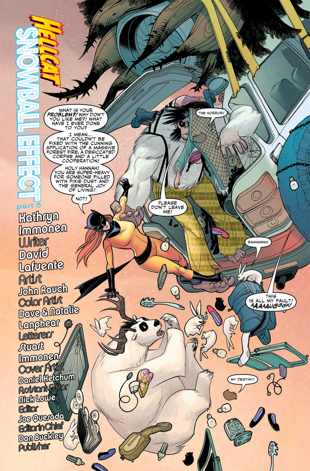 Read online Patsy Walker: Hellcat comic -  Issue #5 - 5