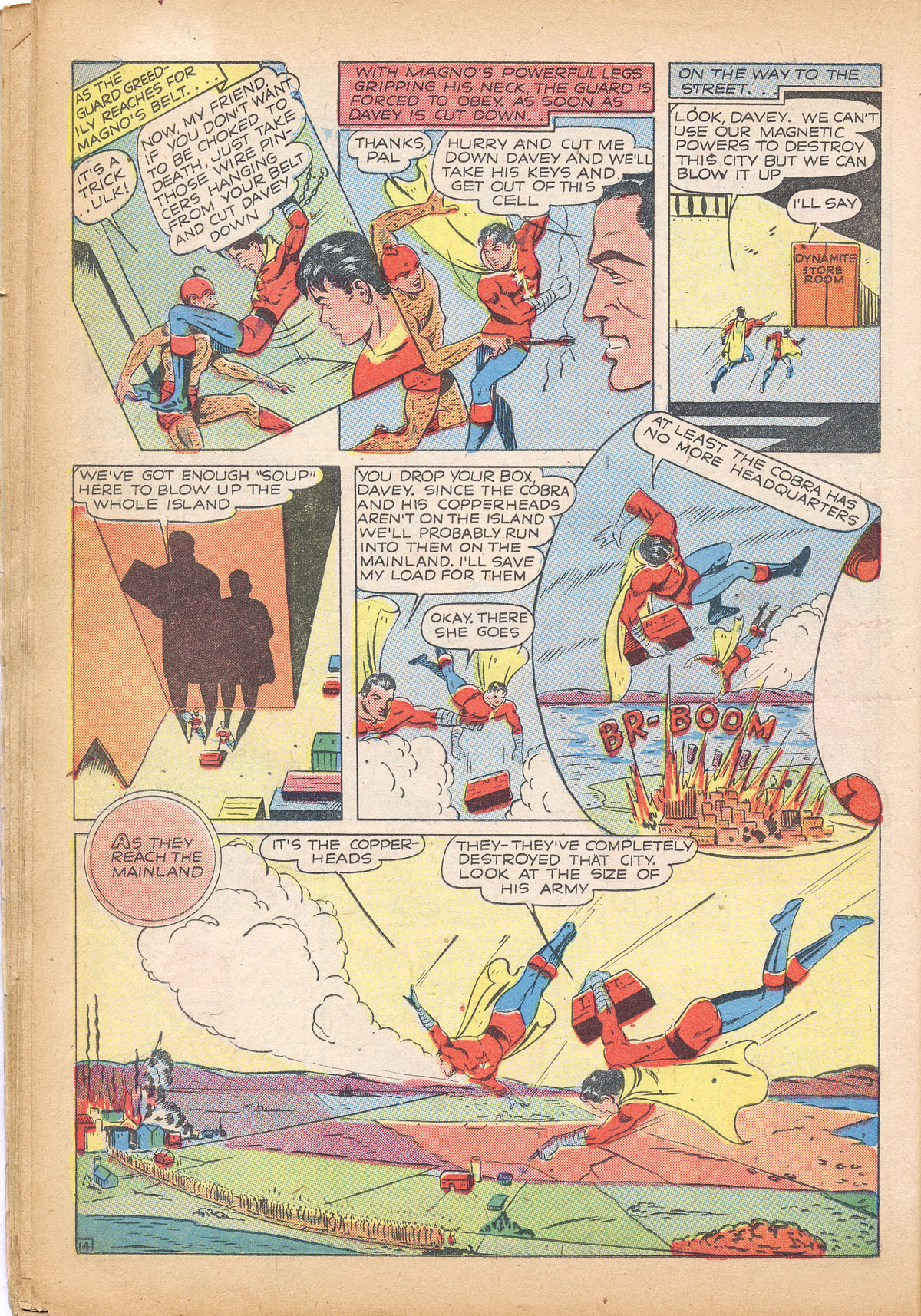 Read online Super-Mystery Comics comic -  Issue #11 - 17