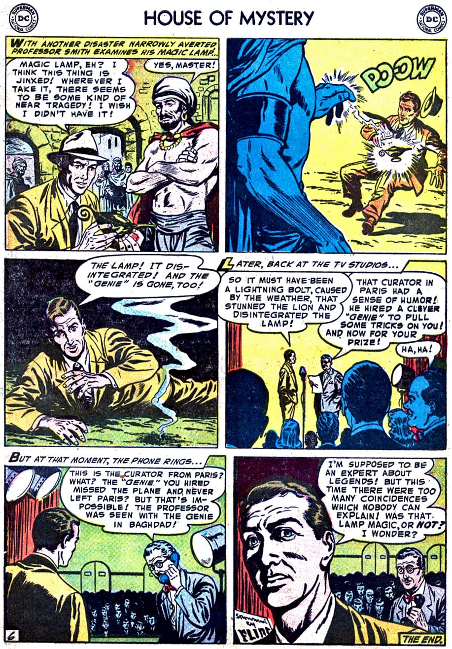 Read online House of Mystery (1951) comic -  Issue #39 - 8