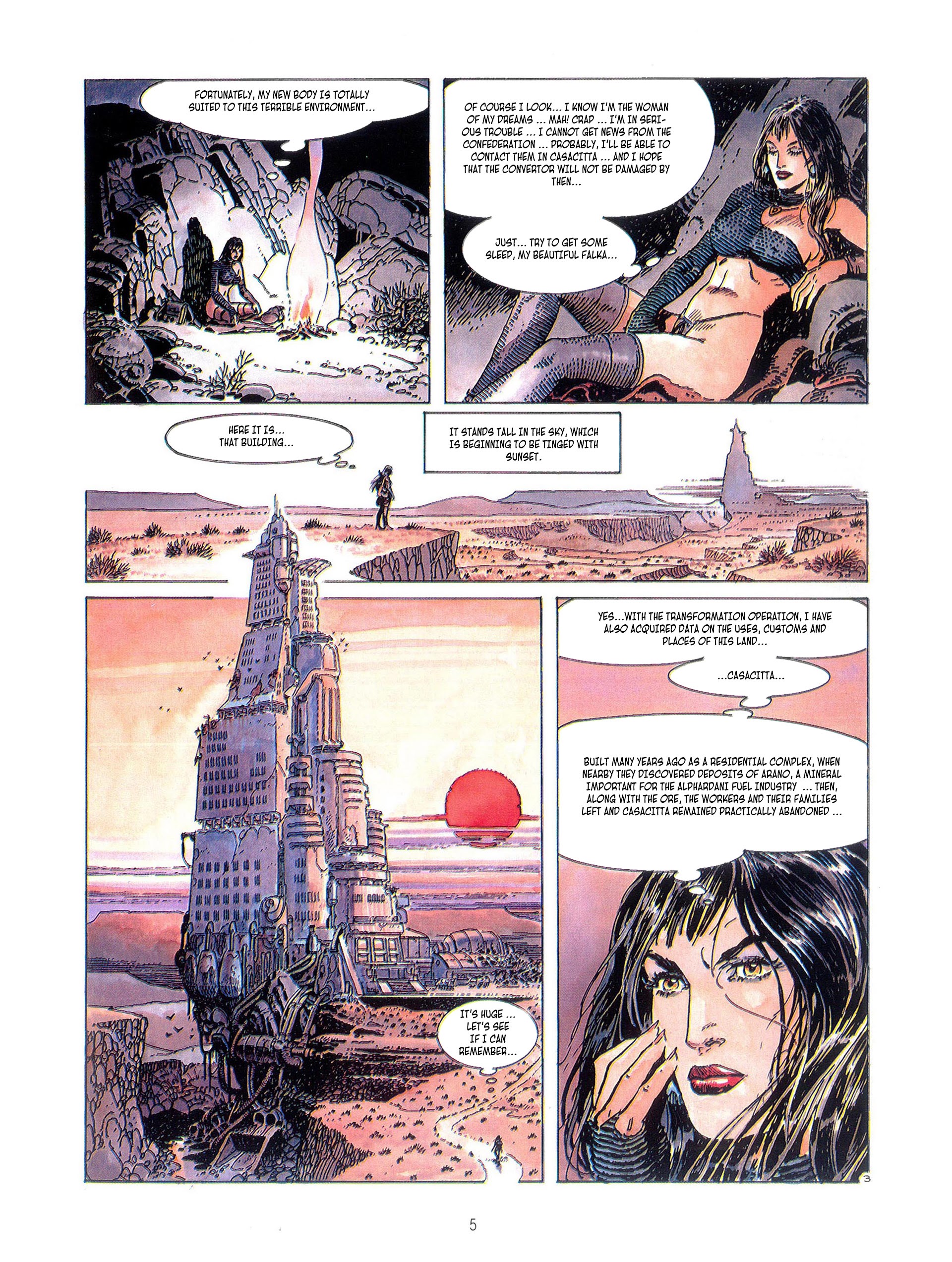 Read online Falka comic -  Issue #2 - 5