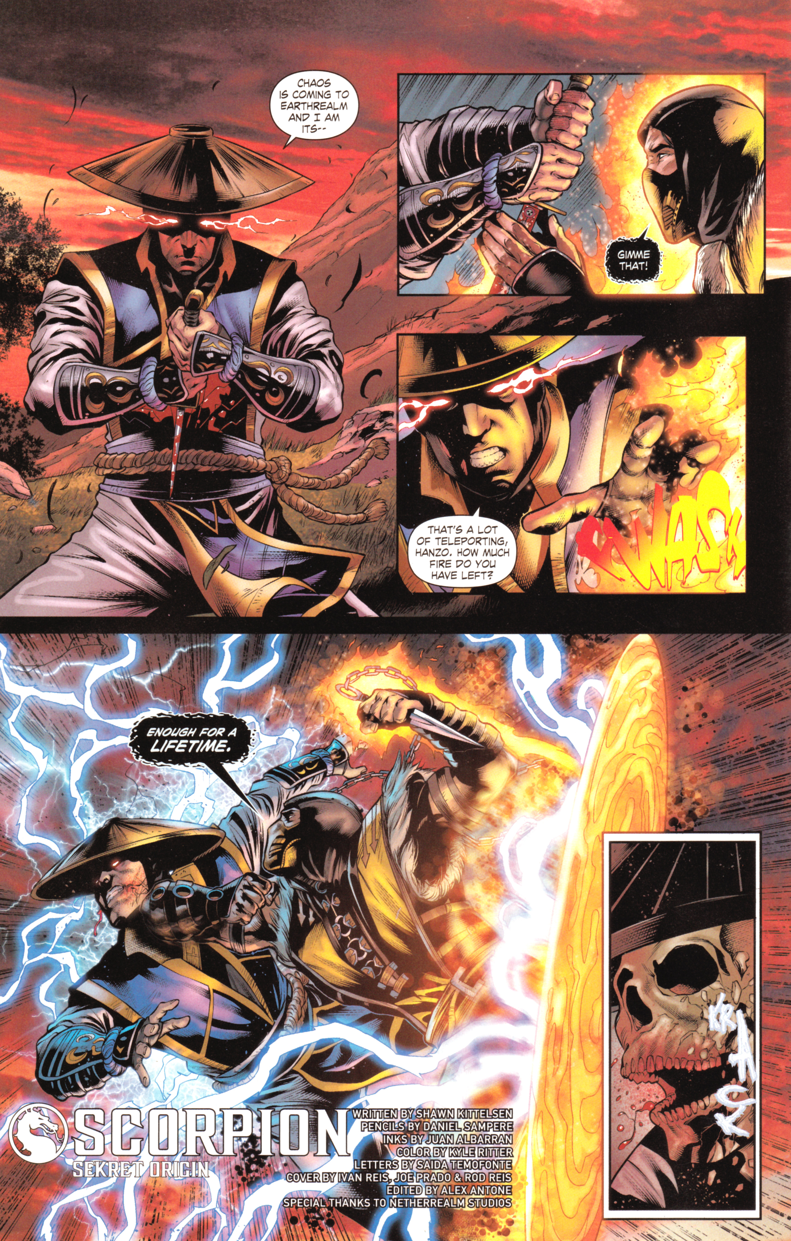 Read online Mortal Kombat X [II] comic -  Issue #4 - 16