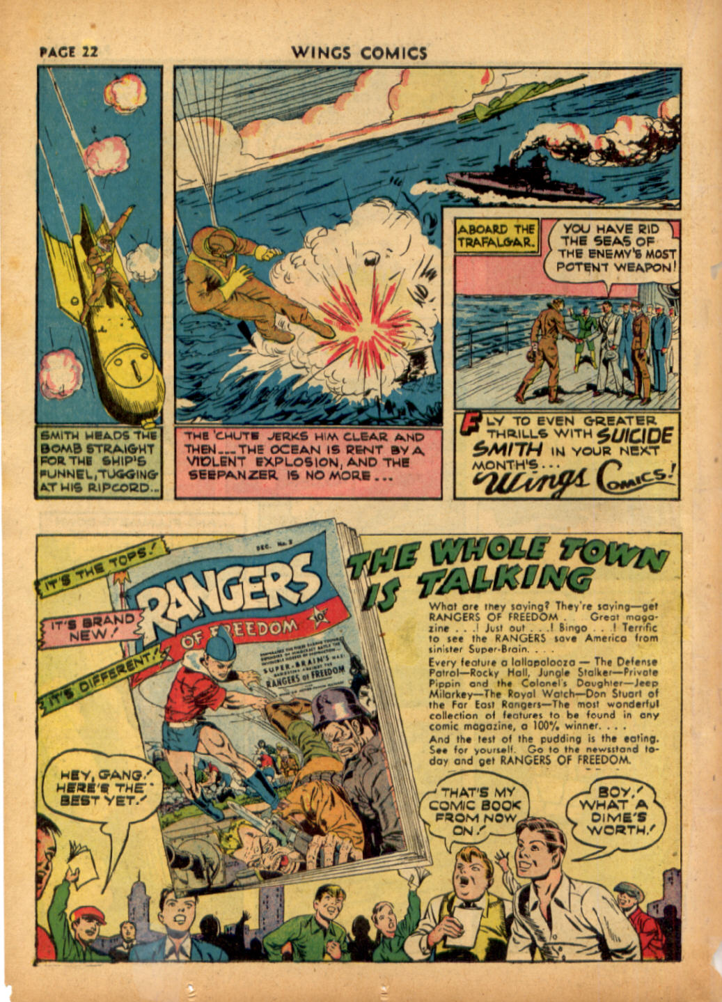 Read online Wings Comics comic -  Issue #16 - 24