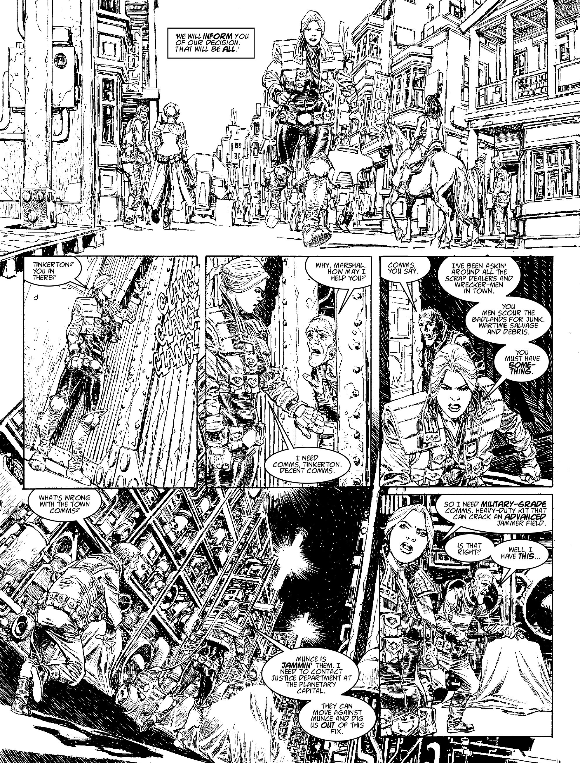 Read online Judge Dredd Megazine (Vol. 5) comic -  Issue #380 - 54
