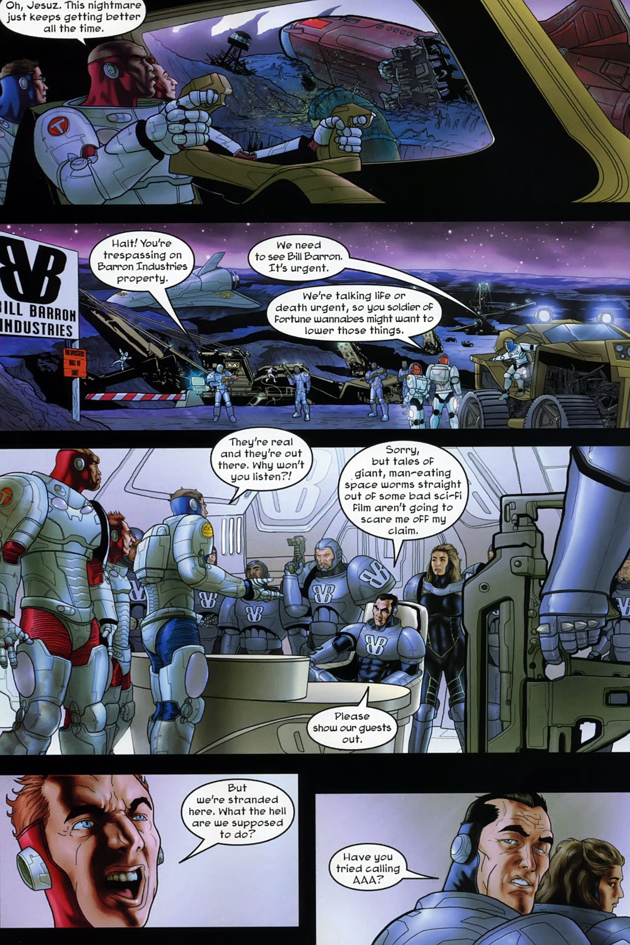 Read online Zero-G comic -  Issue #2 - 17