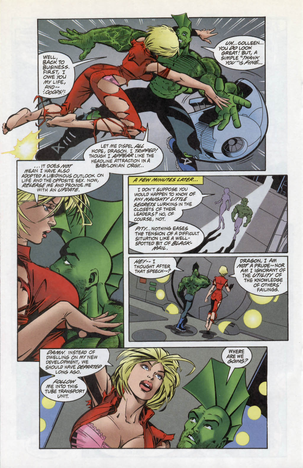 Read online Mars Attacks The Savage Dragon comic -  Issue #3 - 21