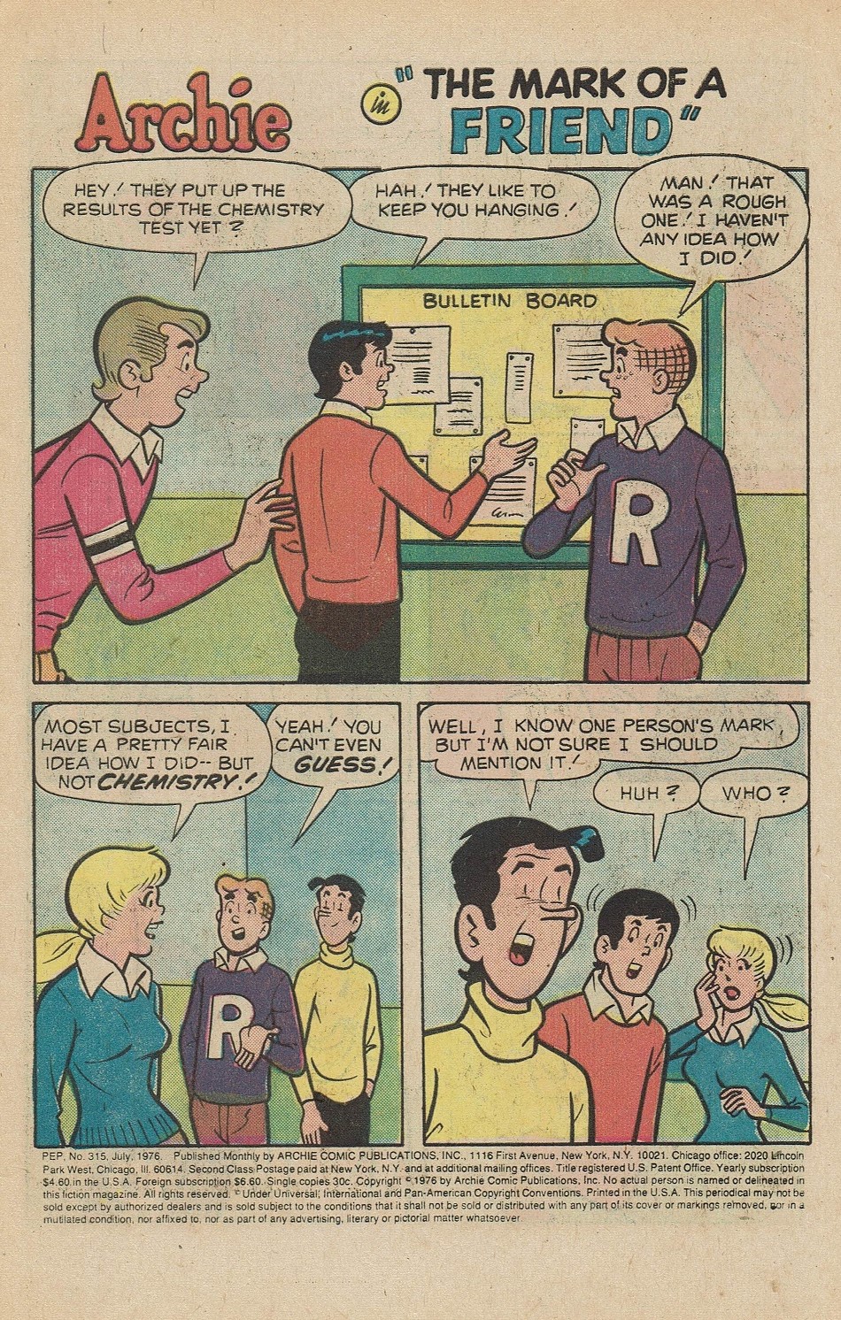 Read online Pep Comics comic -  Issue #315 - 3