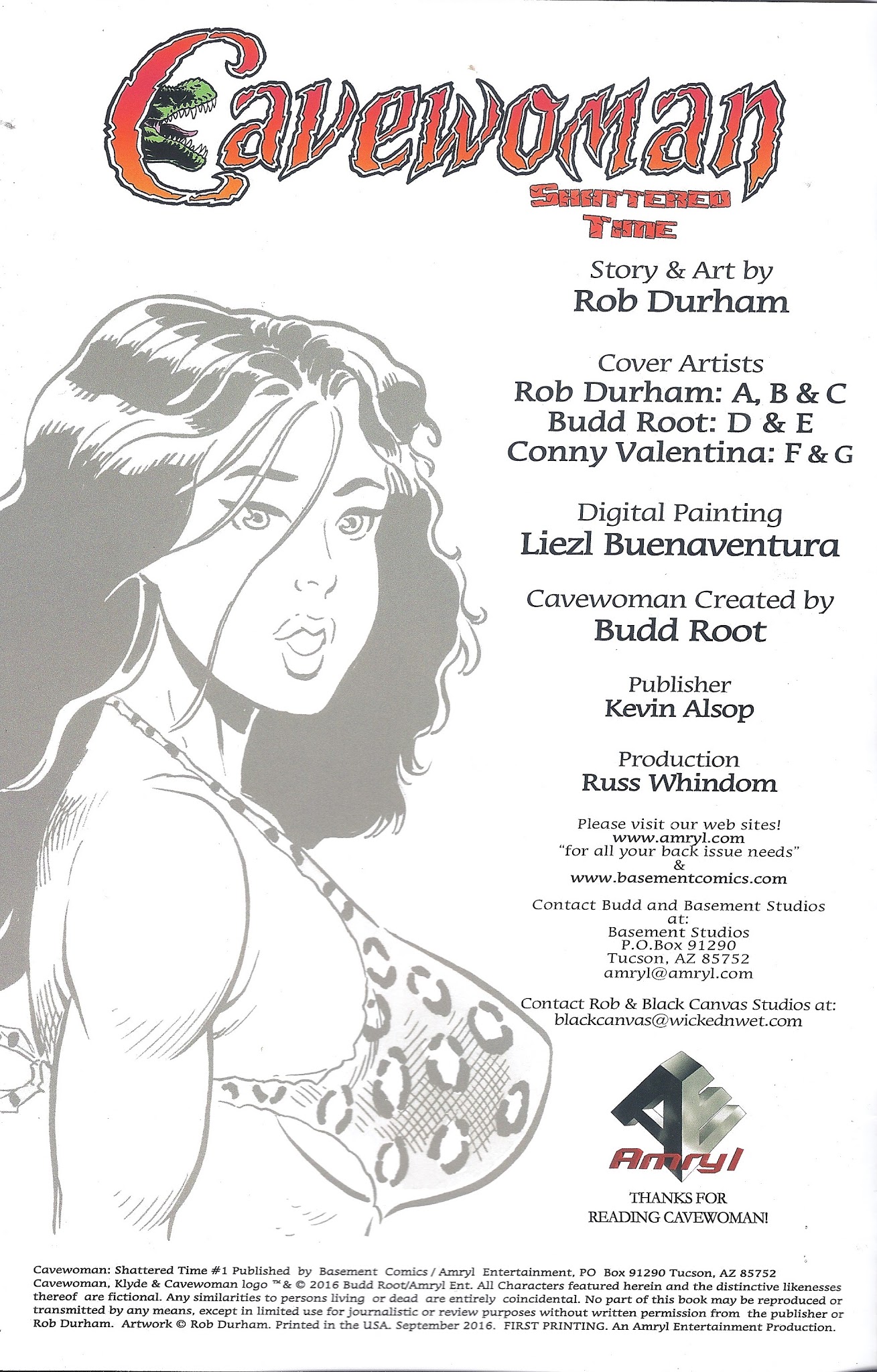 Read online Cavewoman: Shattered Time comic -  Issue # Full - 10