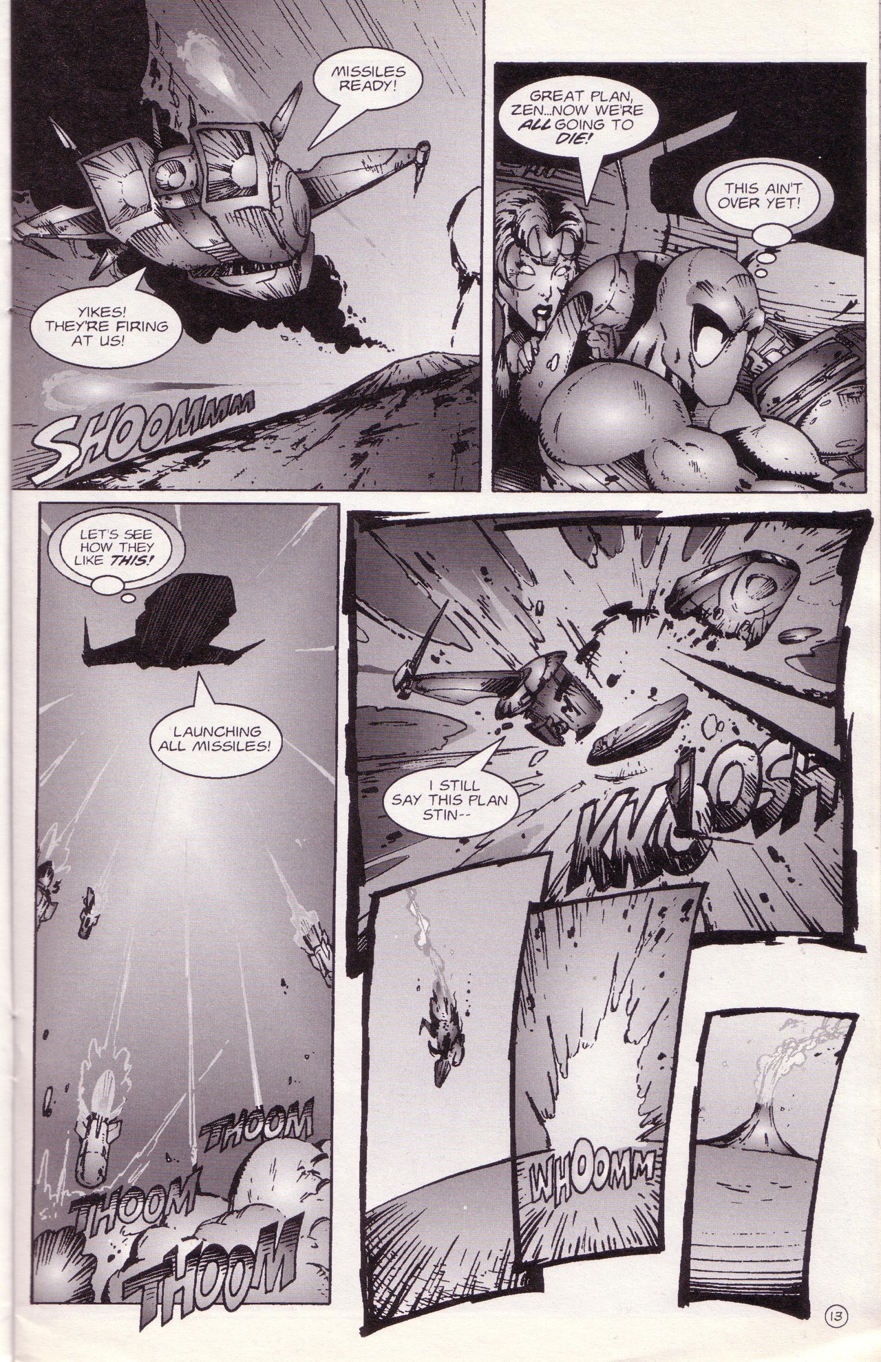 Read online Zen Intergalactic Ninja: Starquest comic -  Issue #2 - 15