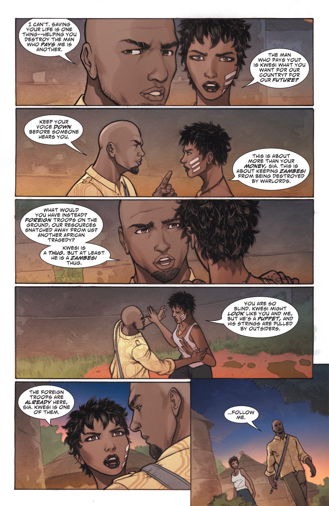 Read online Vixen: Return of the Lion comic -  Issue #4 - 12