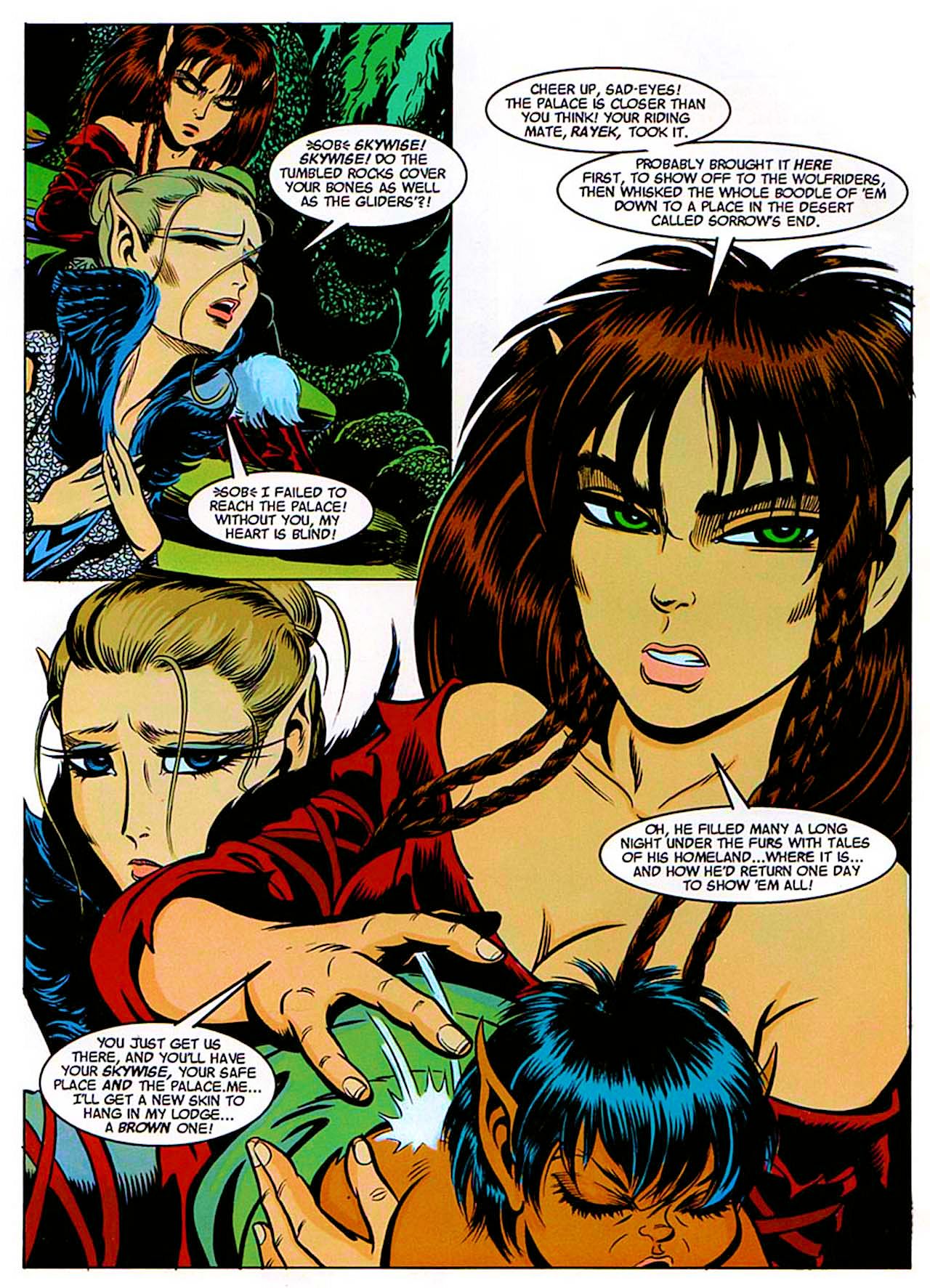 Read online ElfQuest: Kings of the Broken Wheel comic -  Issue #6 - 8