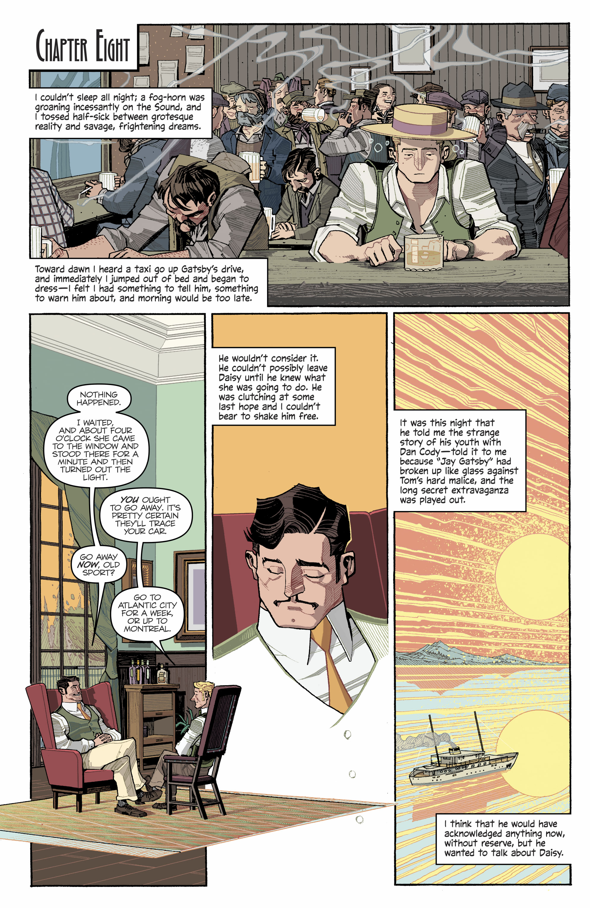 Read online The Great Gatsby comic -  Issue #6 - 14