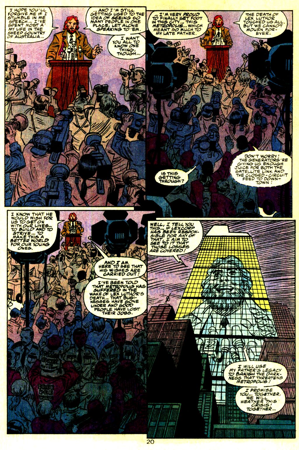 Read online Action Comics (1938) comic -  Issue #671 - 20