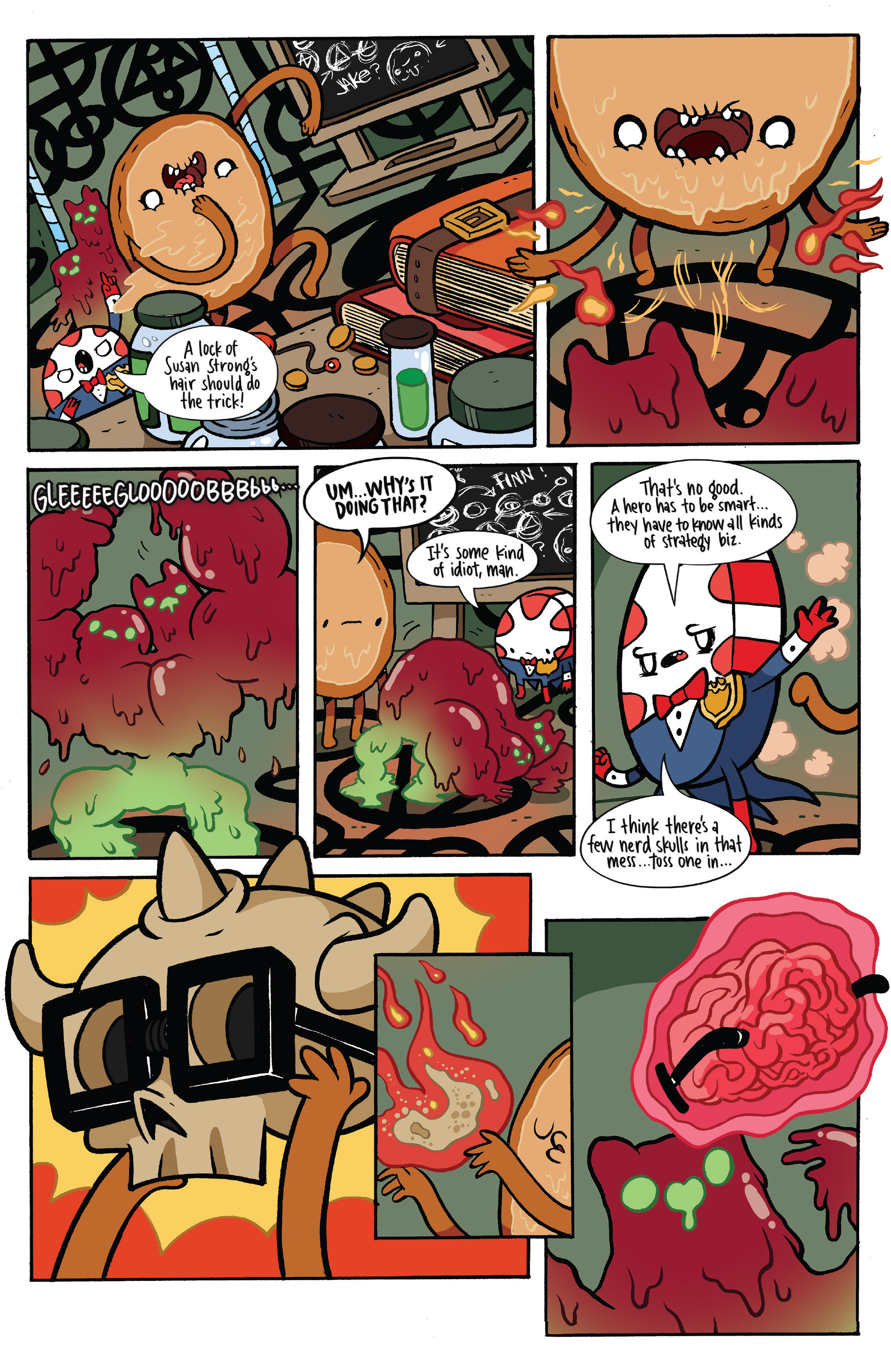 Read online Adventure Time: Candy Capers comic -  Issue #6 - 12