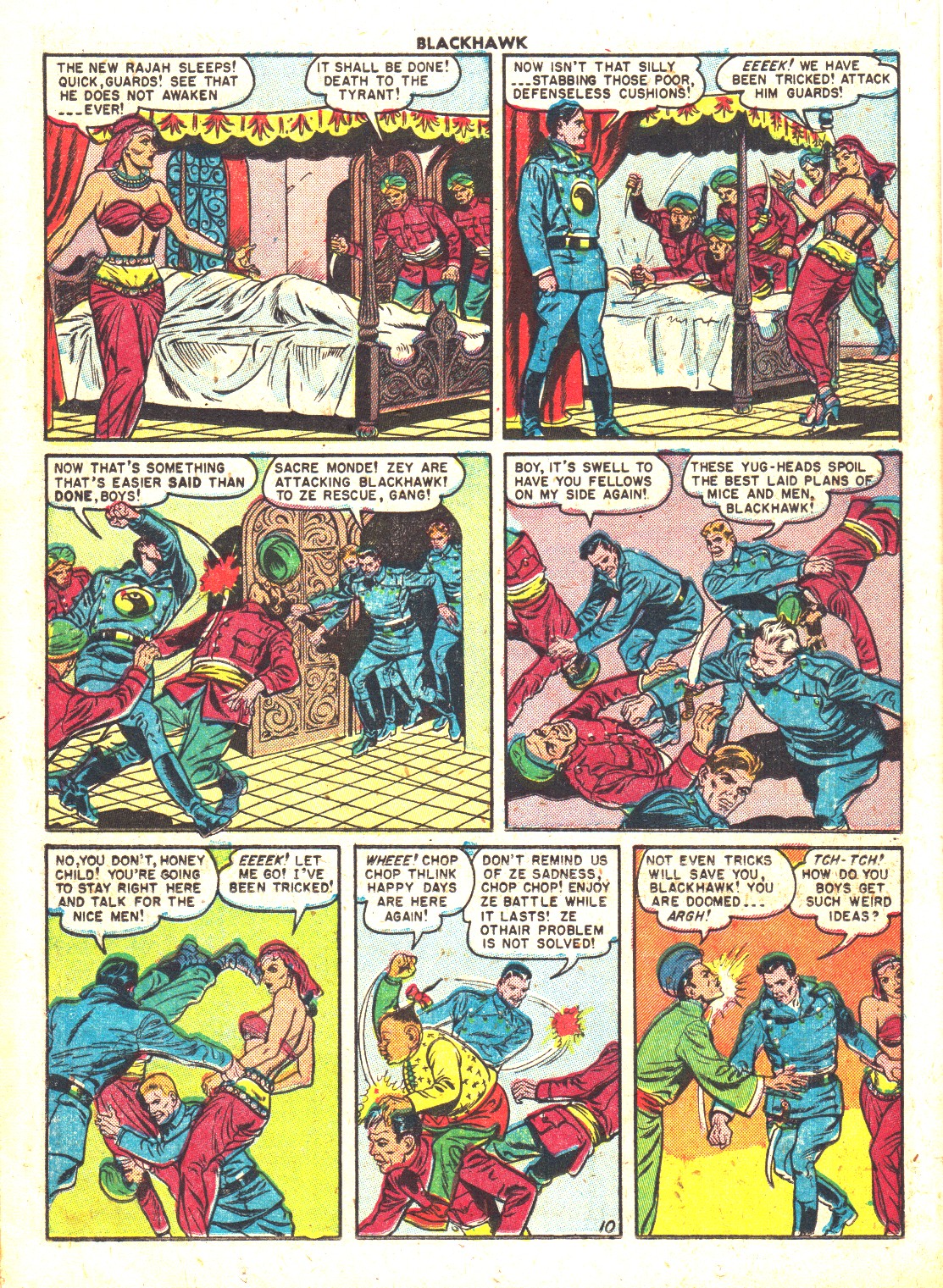 Read online Blackhawk (1957) comic -  Issue #37 - 24