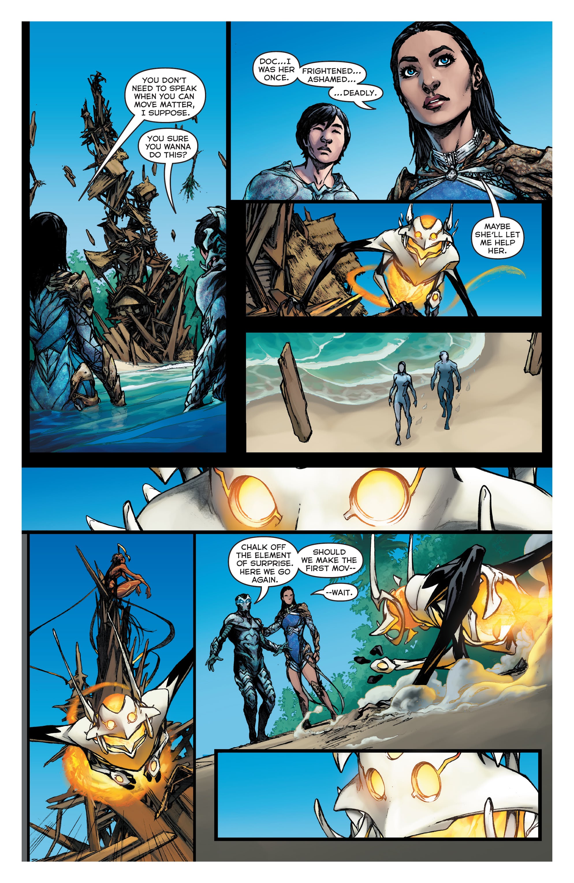 Read online Fathom The Core comic -  Issue #1 - 29