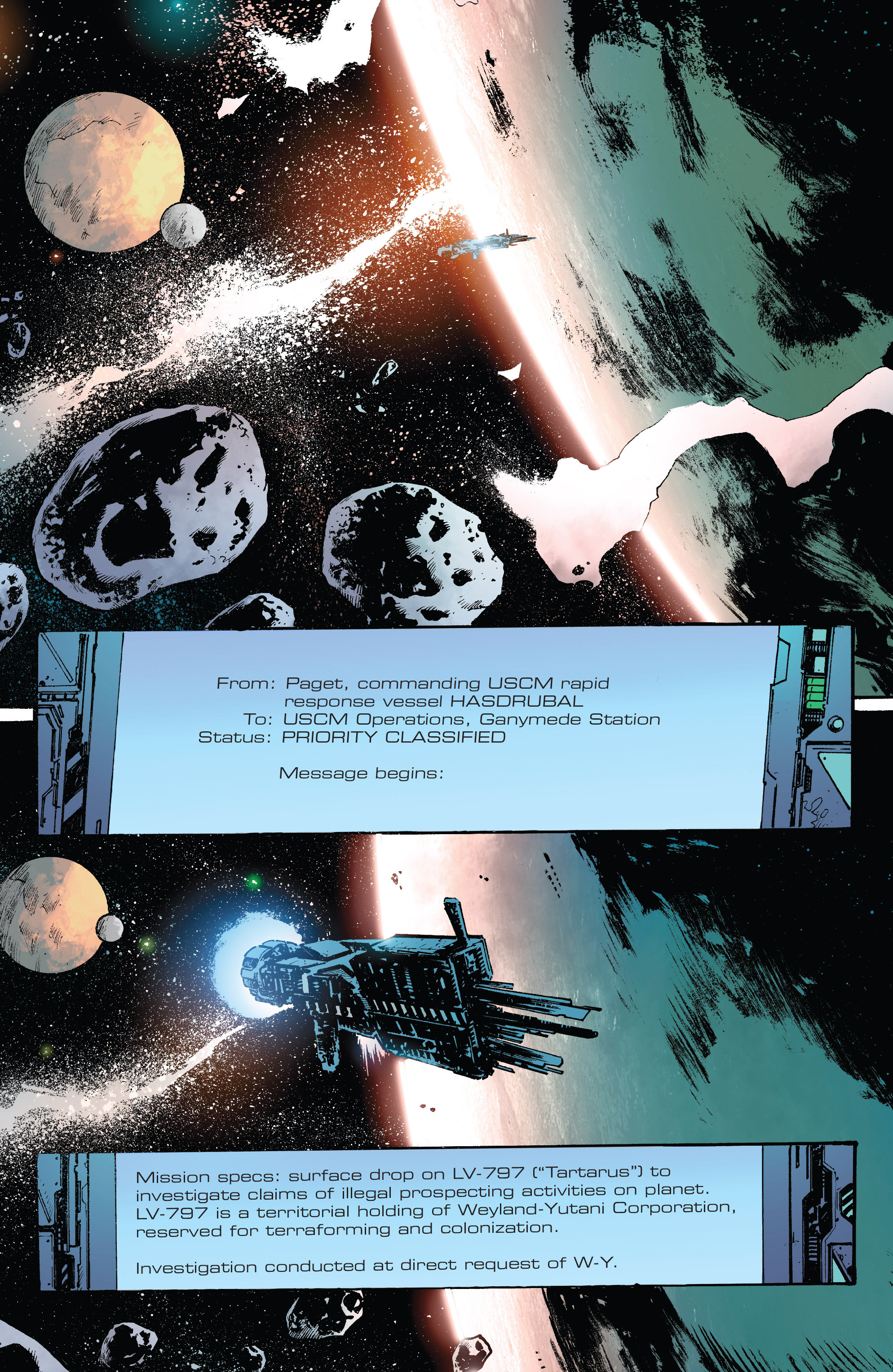 Read online Prometheus: Life and Death comic -  Issue #1 - 5