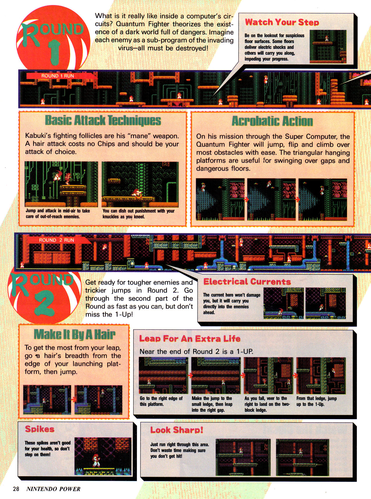 Read online Nintendo Power comic -  Issue #21 - 31