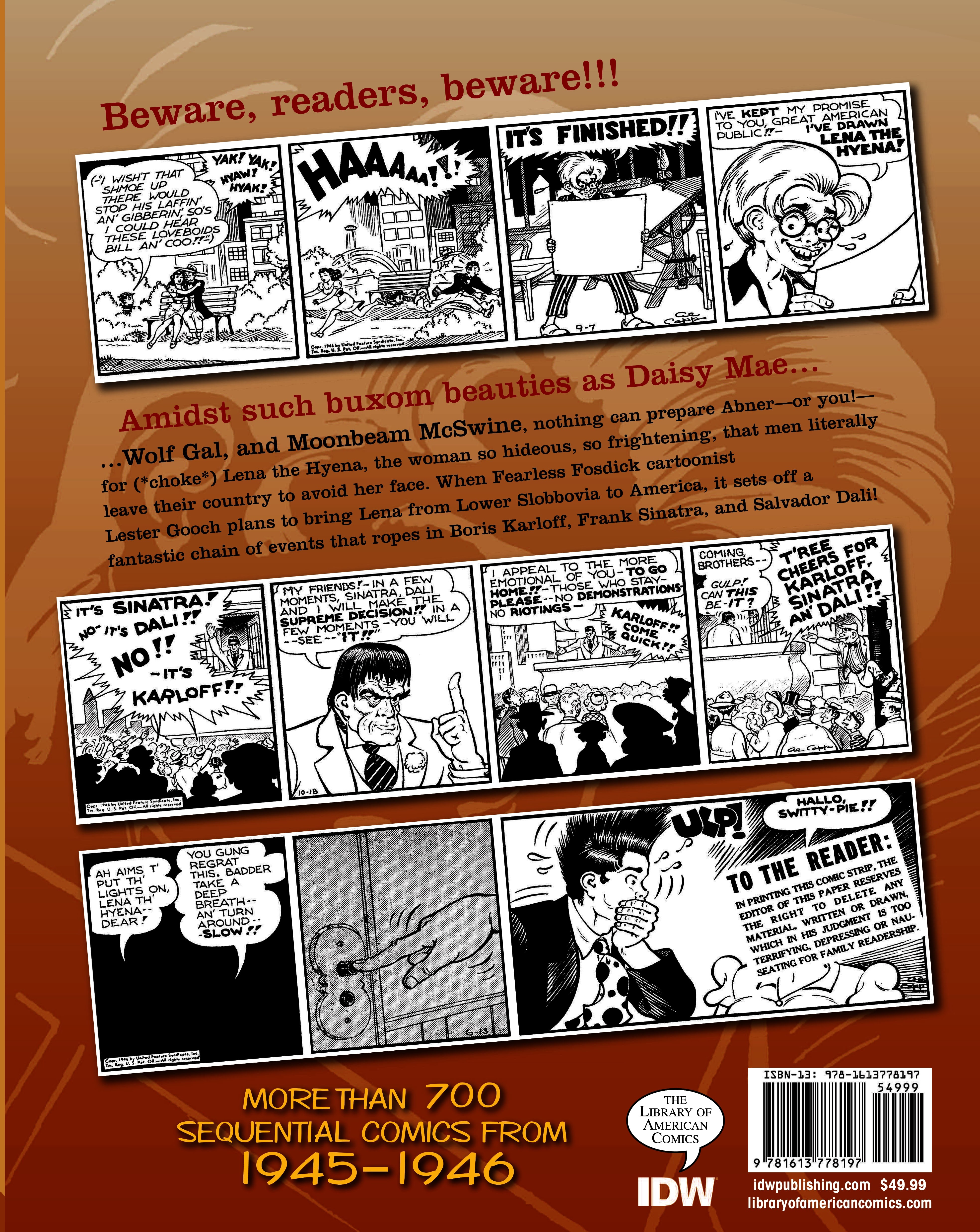 Read online Al Capp's Li'l Abner Complete Daily & Color Sunday Comics comic -  Issue # TPB 6 (Part 3) - 50