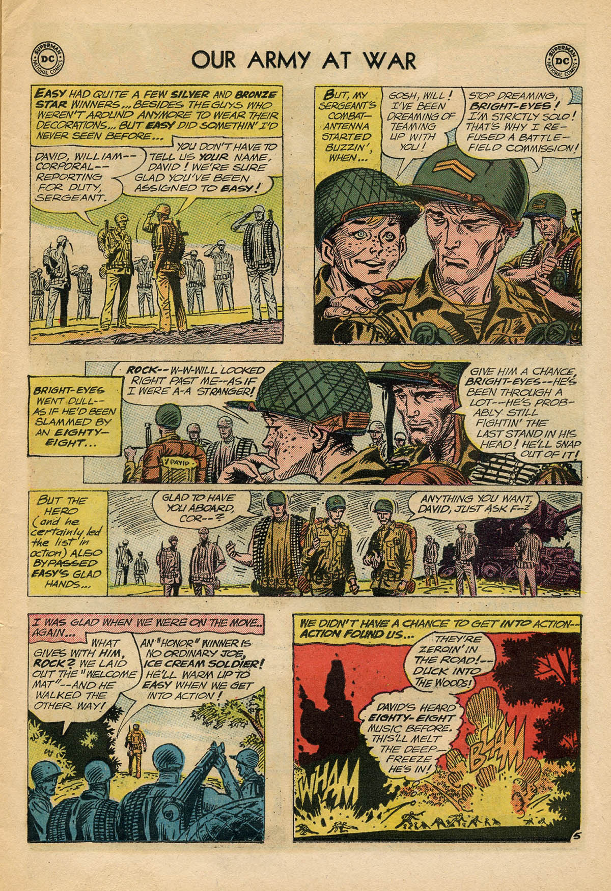 Read online Our Army at War (1952) comic -  Issue #133 - 7