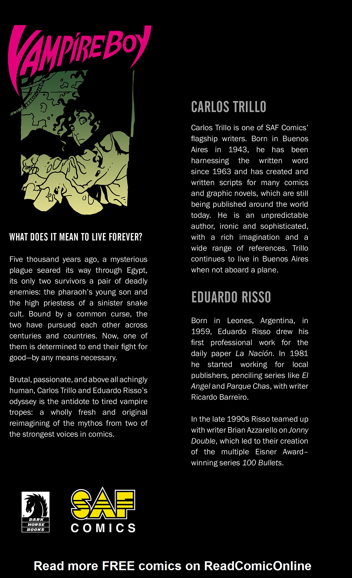 Read online Vampire Boy comic -  Issue # TPB (Part 1) - 2