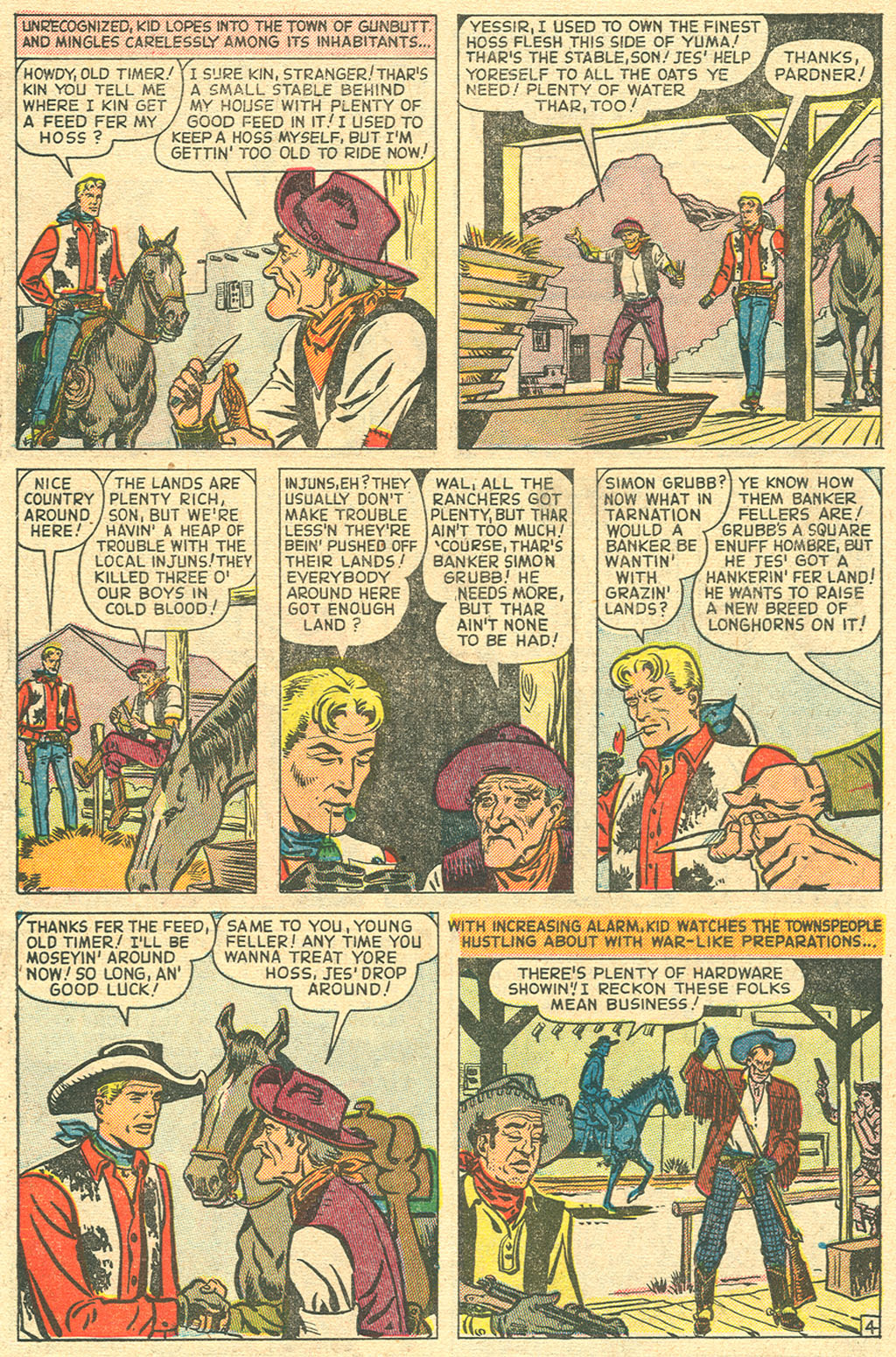 Read online Kid Colt Outlaw comic -  Issue #10 - 6