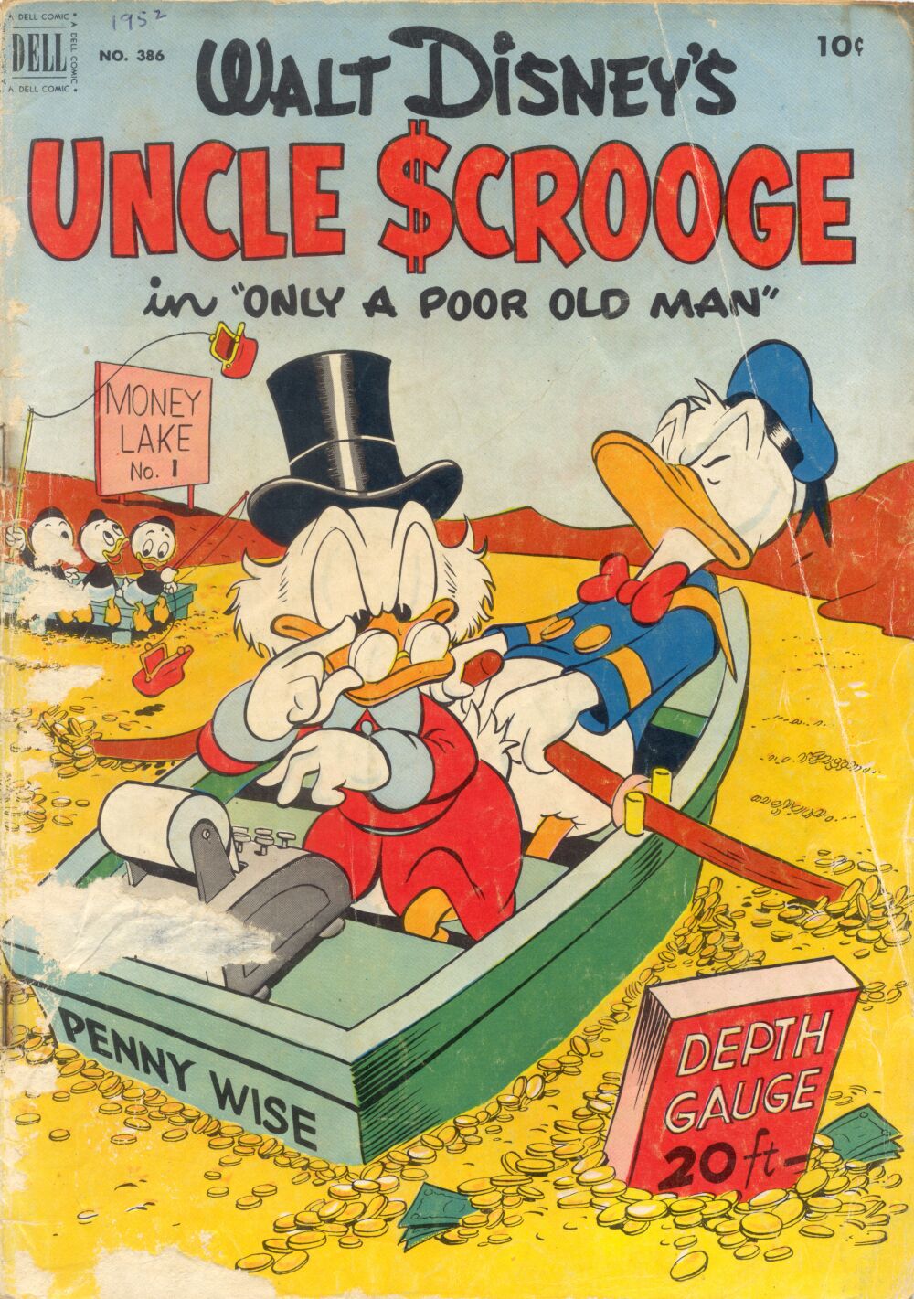 Read online Uncle Scrooge (1953) comic -  Issue #1 - 1