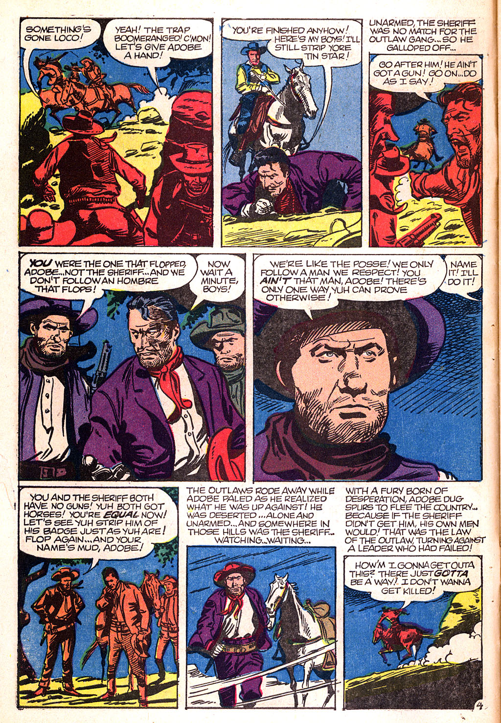 Read online Six-Gun Western comic -  Issue #3 - 6
