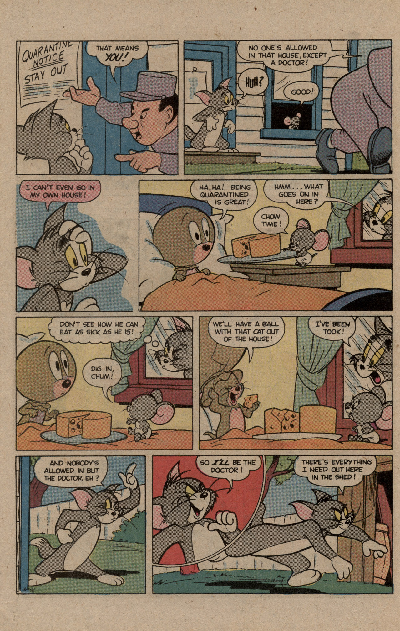 Read online Tom and Jerry comic -  Issue #298 - 22