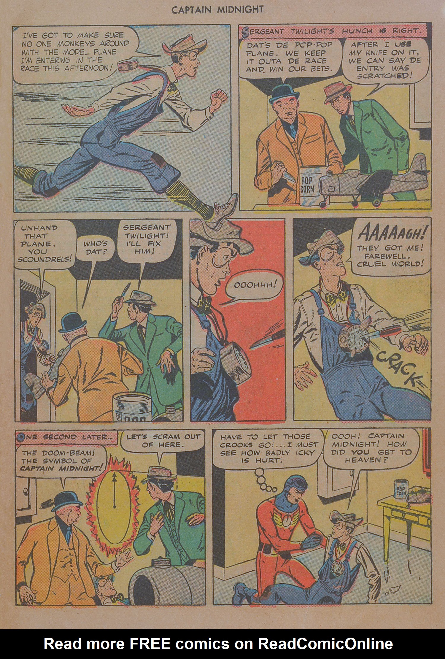 Read online Captain Midnight (1942) comic -  Issue #67 - 11