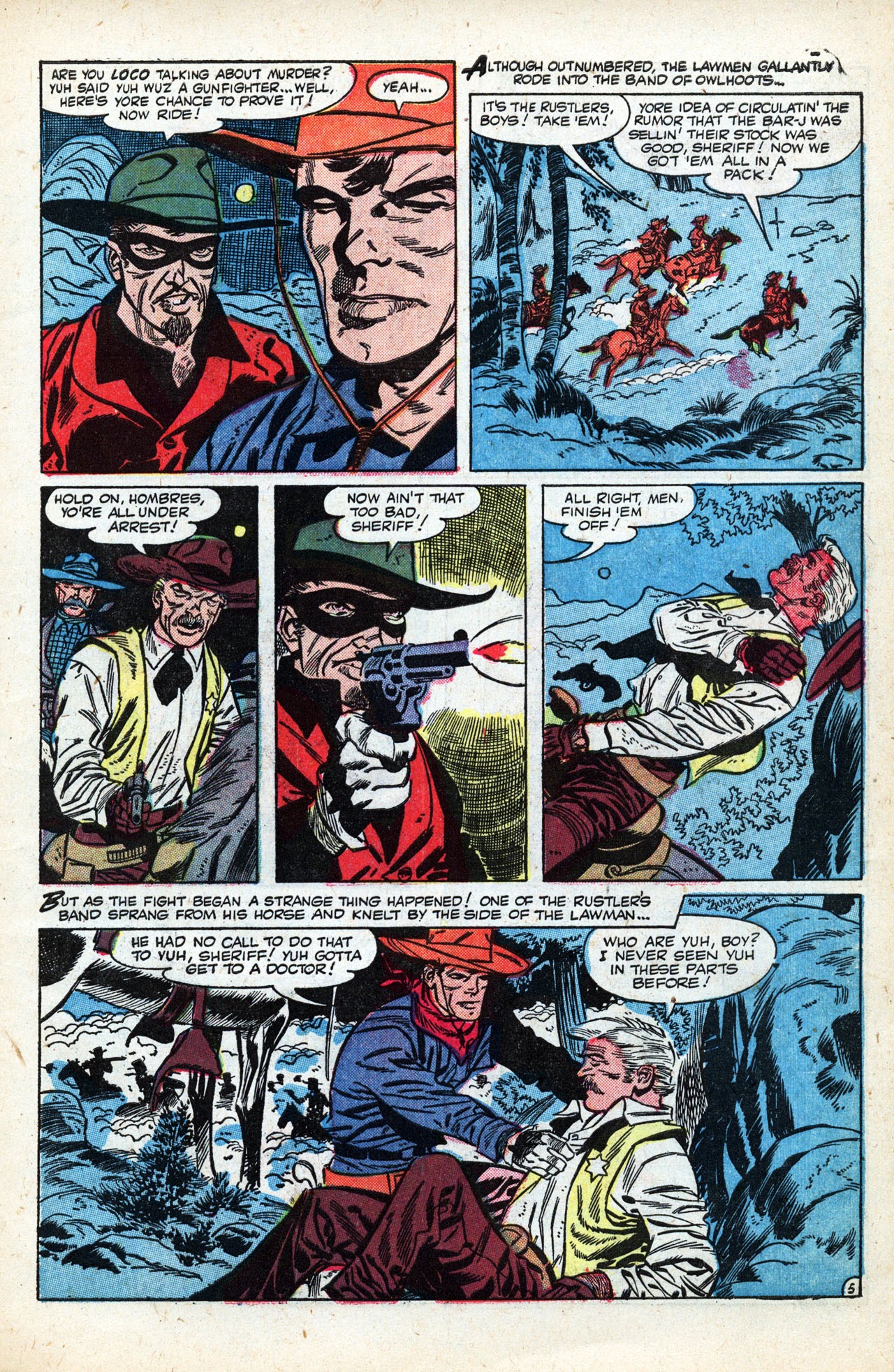 Read online Western Gunfighters (1956) comic -  Issue #20 - 7