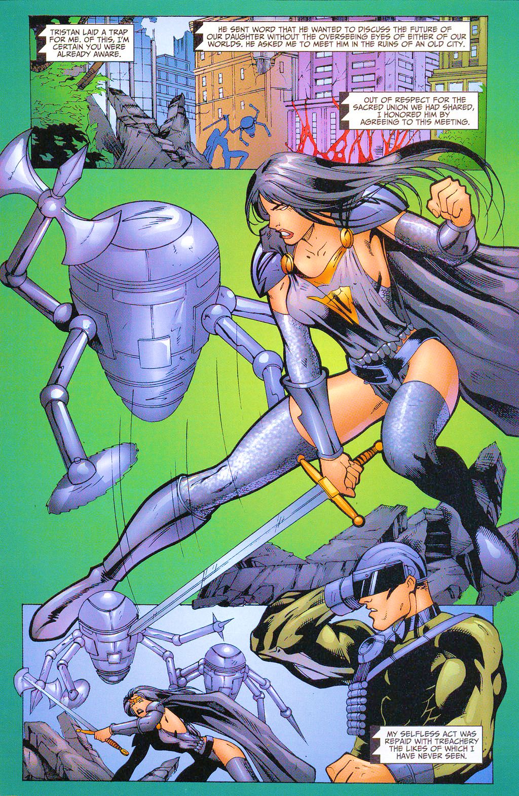 Read online Lady Pendragon comic -  Issue #0 - 29