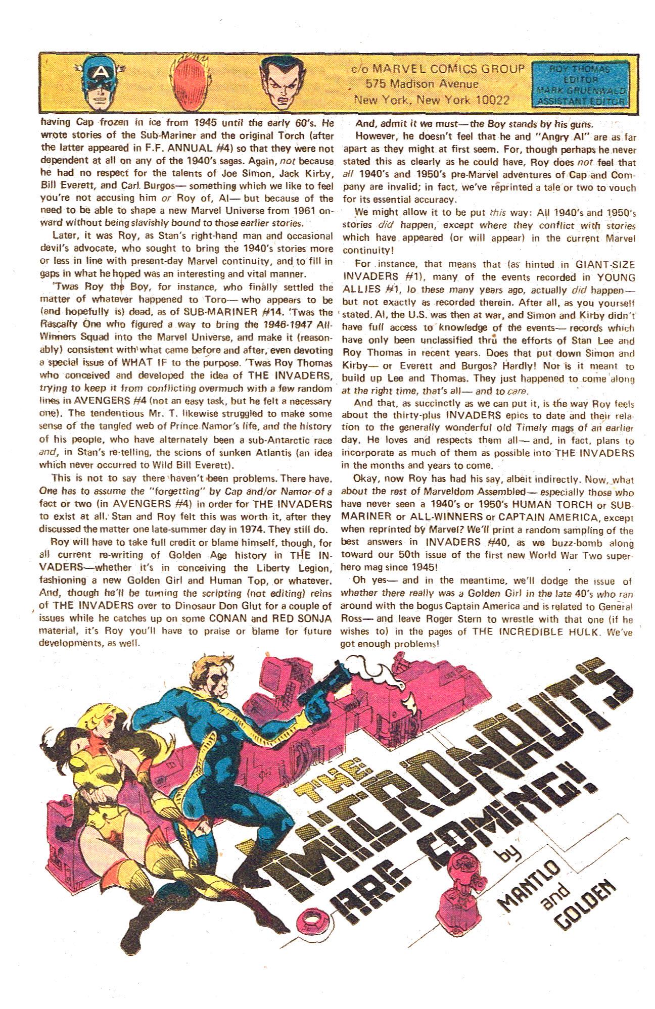 Read online The Invaders (1975) comic -  Issue #36 - 22