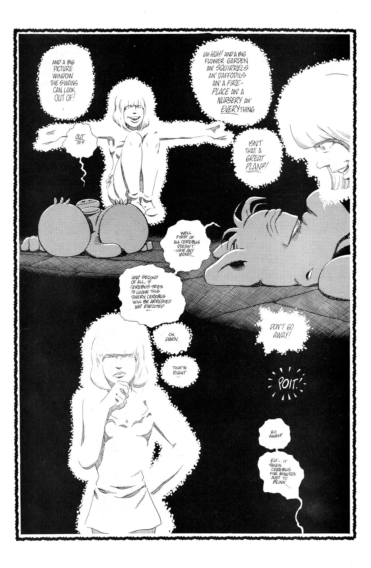 Read online Cerebus comic -  Issue #171 - 9