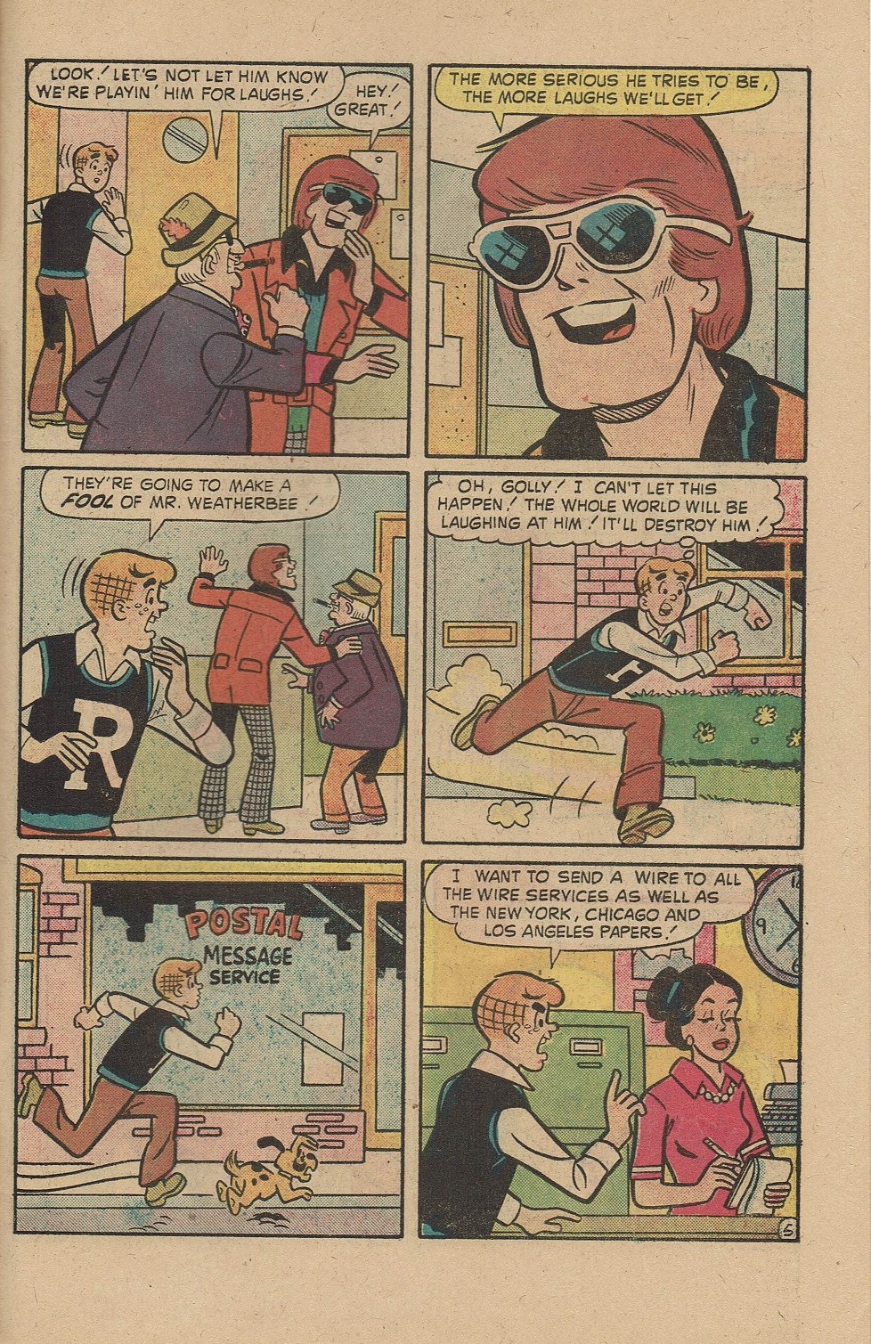 Read online Archie at Riverdale High (1972) comic -  Issue #25 - 31