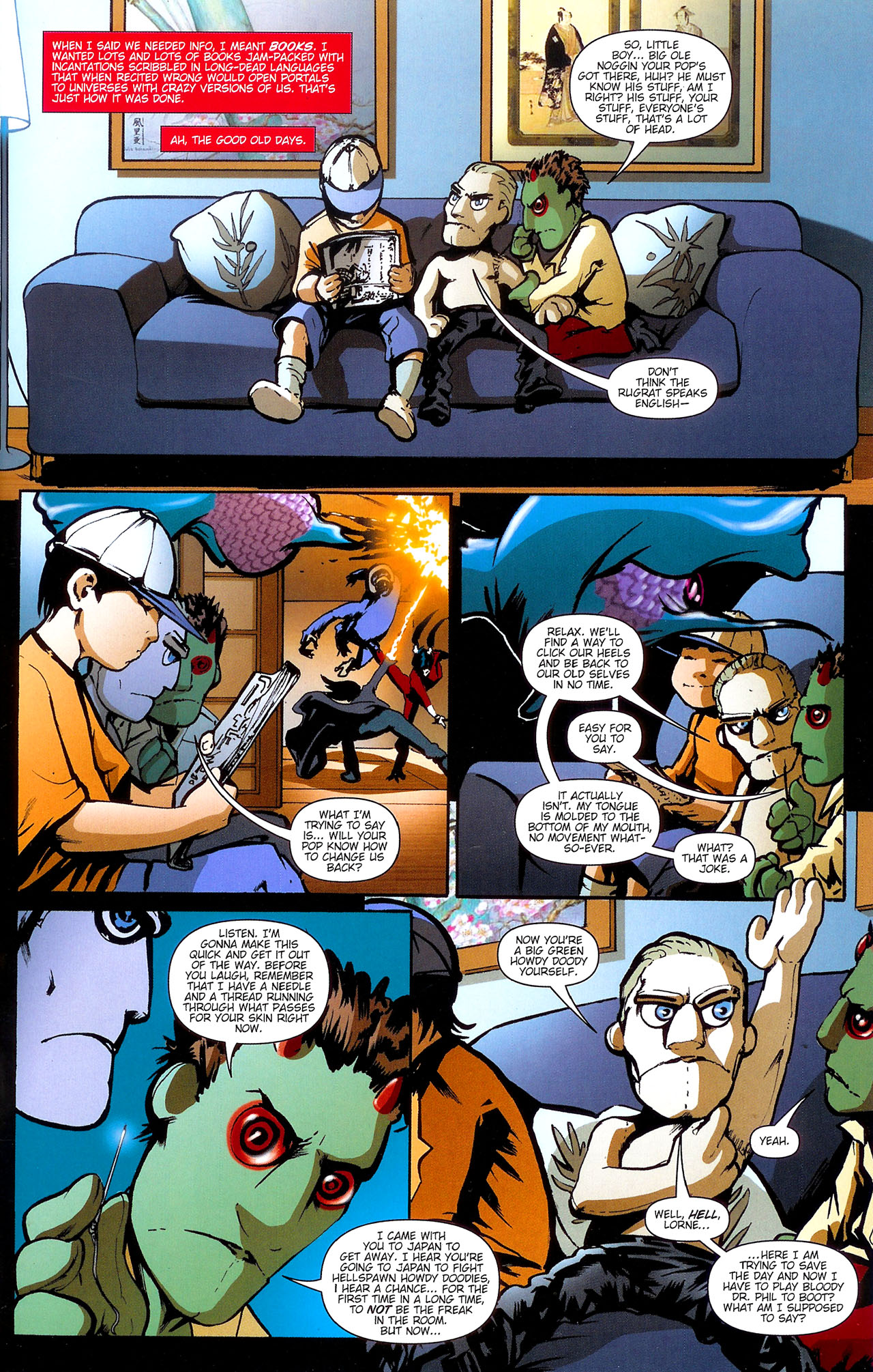 Read online Spike: Shadow Puppets comic -  Issue #3 - 17