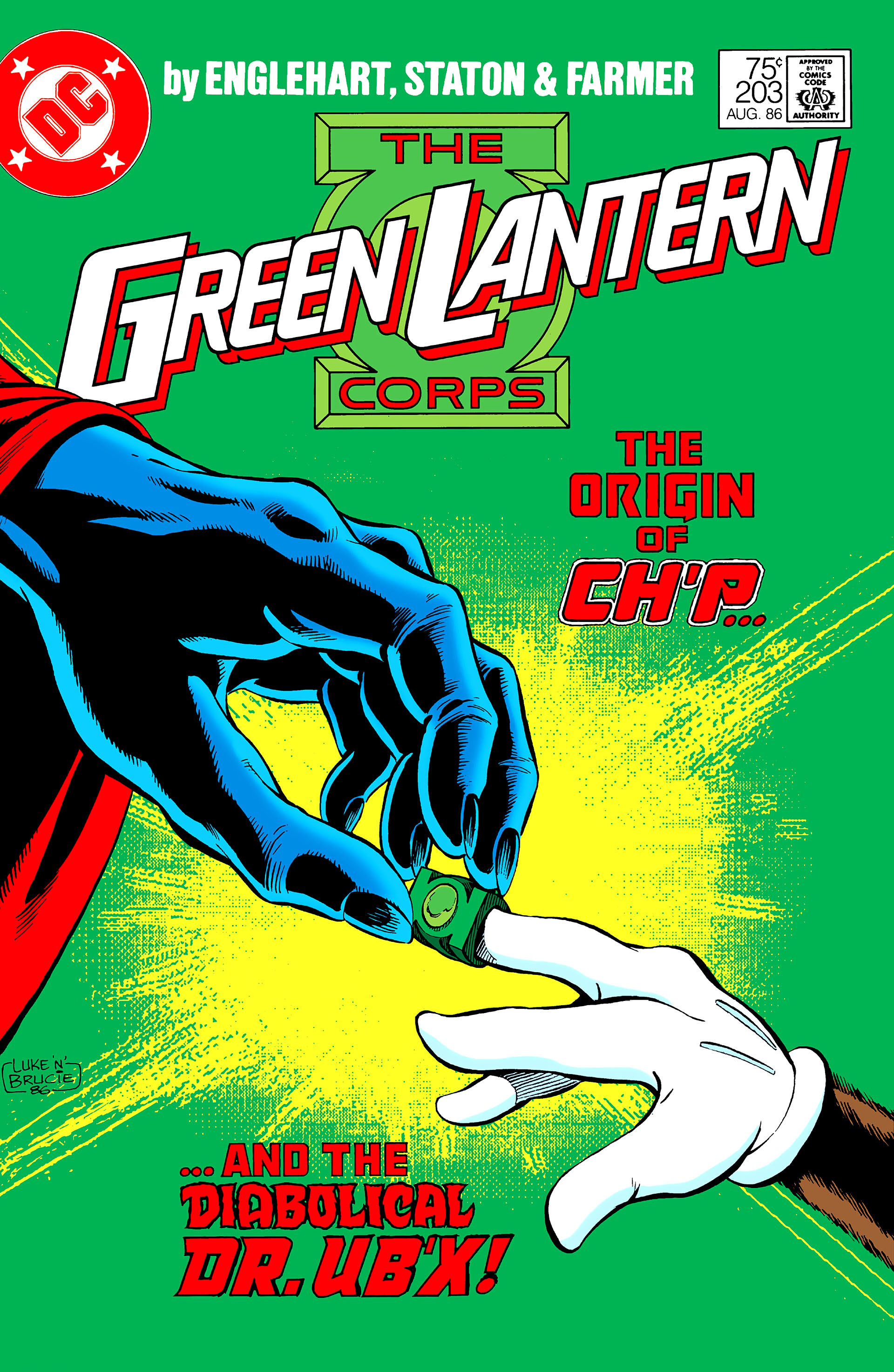 Read online Green Lantern (1960) comic -  Issue #203 - 1