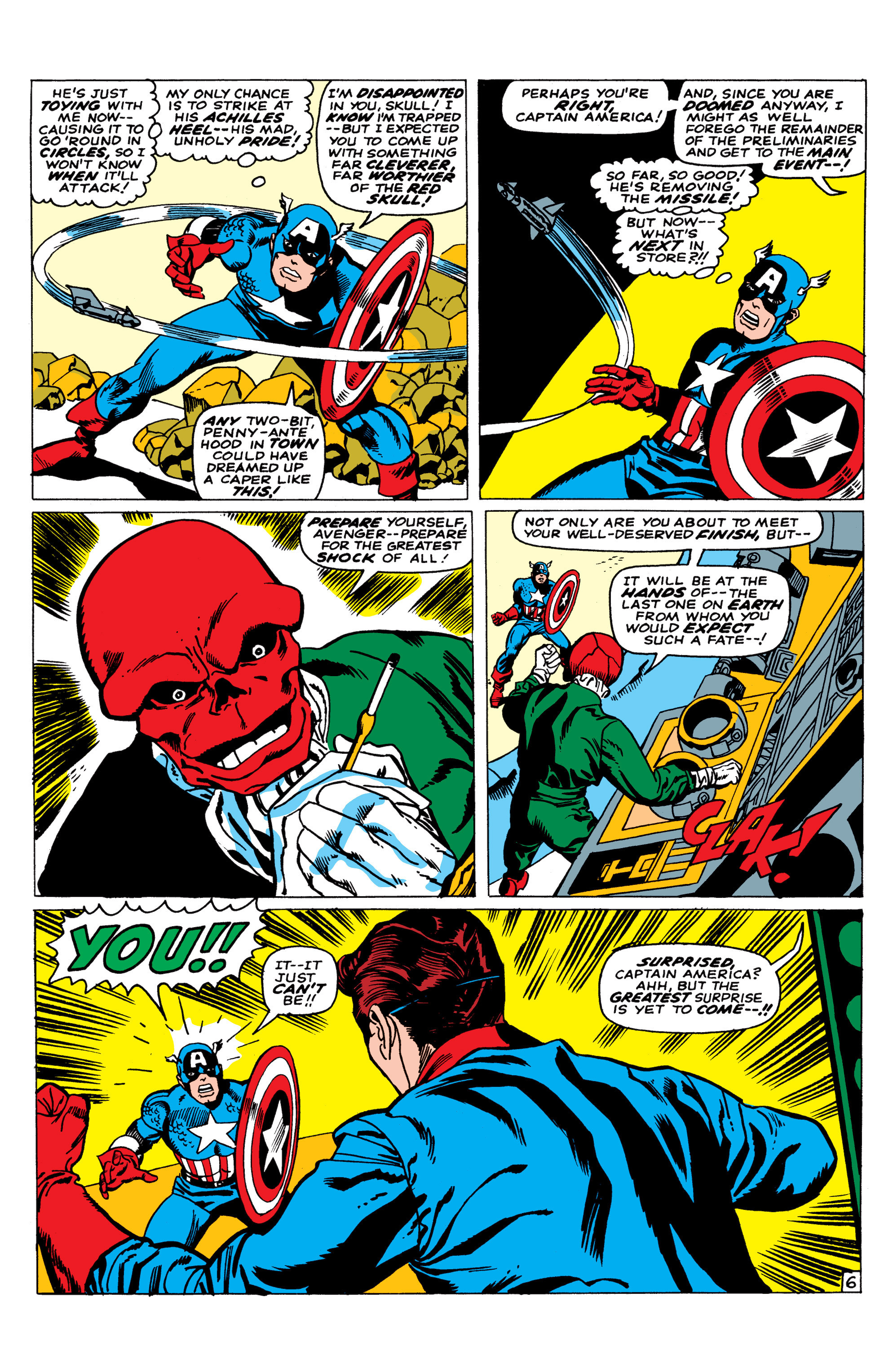 Read online Marvel Masterworks: Captain America comic -  Issue # TPB 2 (Part 1) - 89