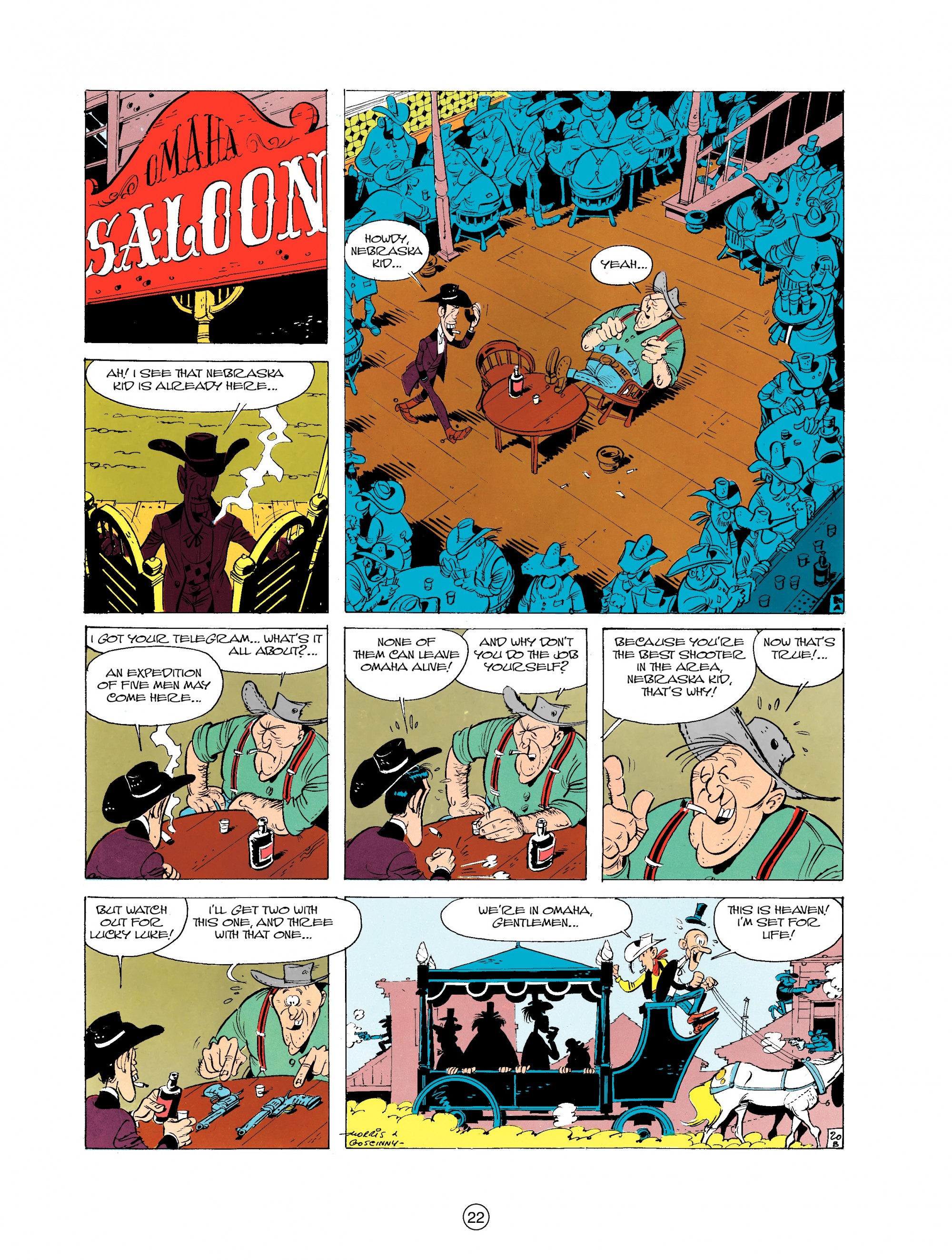 Read online A Lucky Luke Adventure comic -  Issue #16 - 22