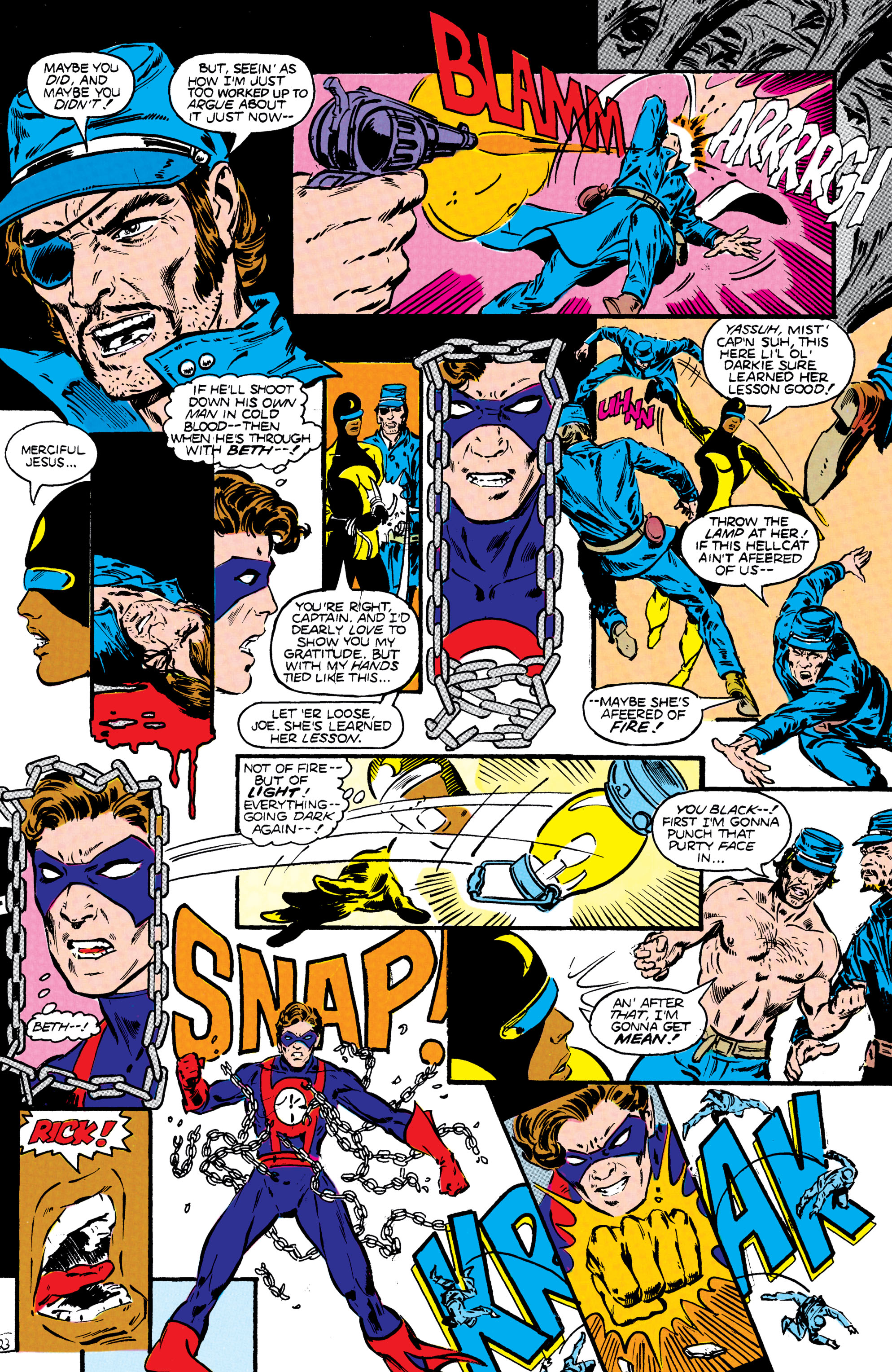 Read online Infinity Inc. (1984) comic -  Issue #22 - 24
