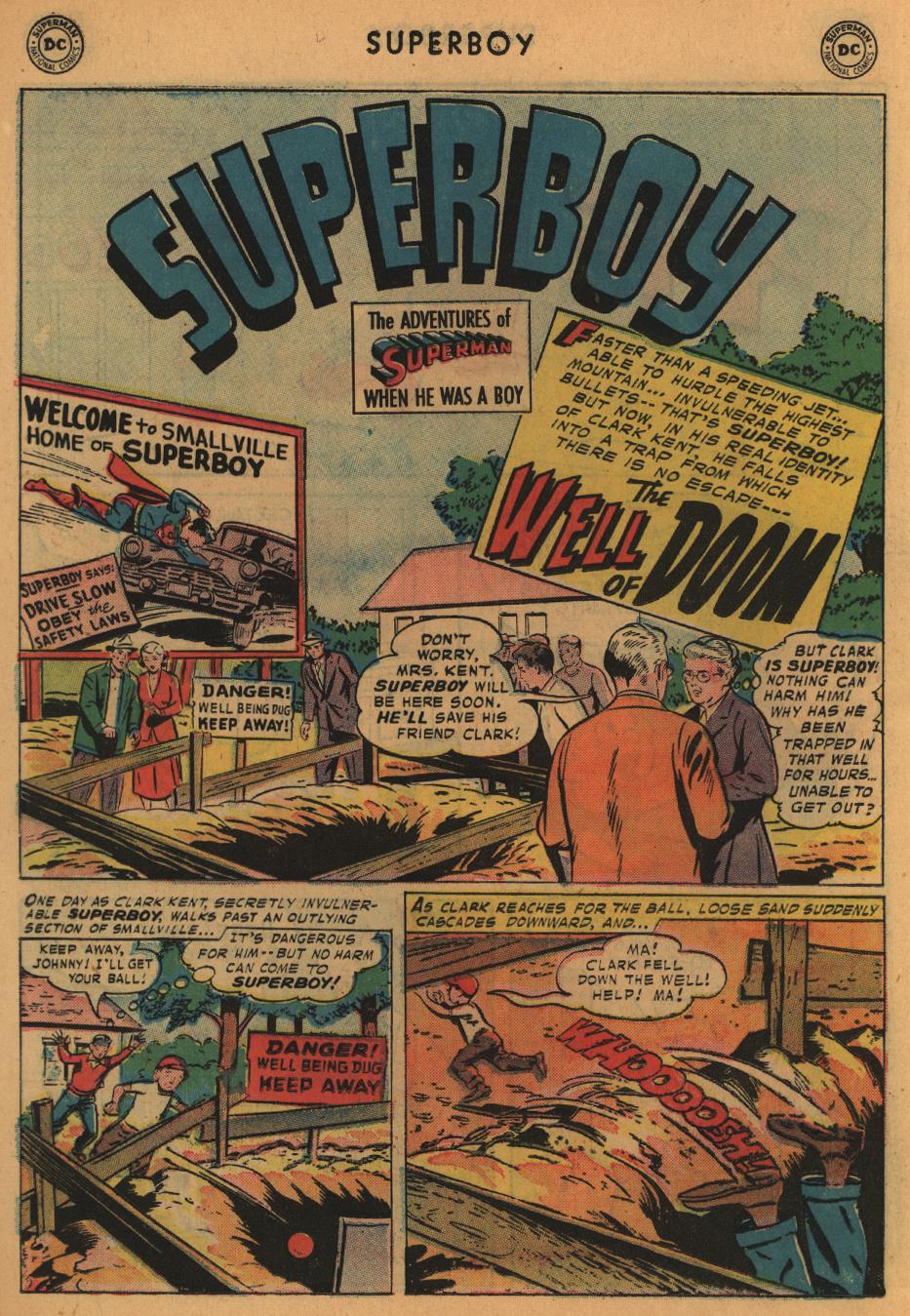 Read online Superboy (1949) comic -  Issue #61 - 12