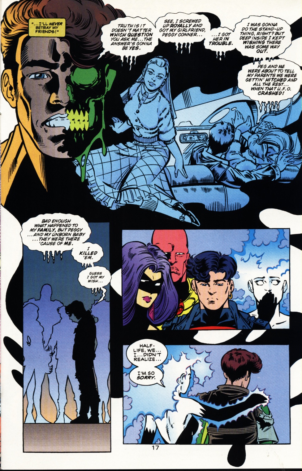 Read online Superboy & The Ravers comic -  Issue #6 - 18
