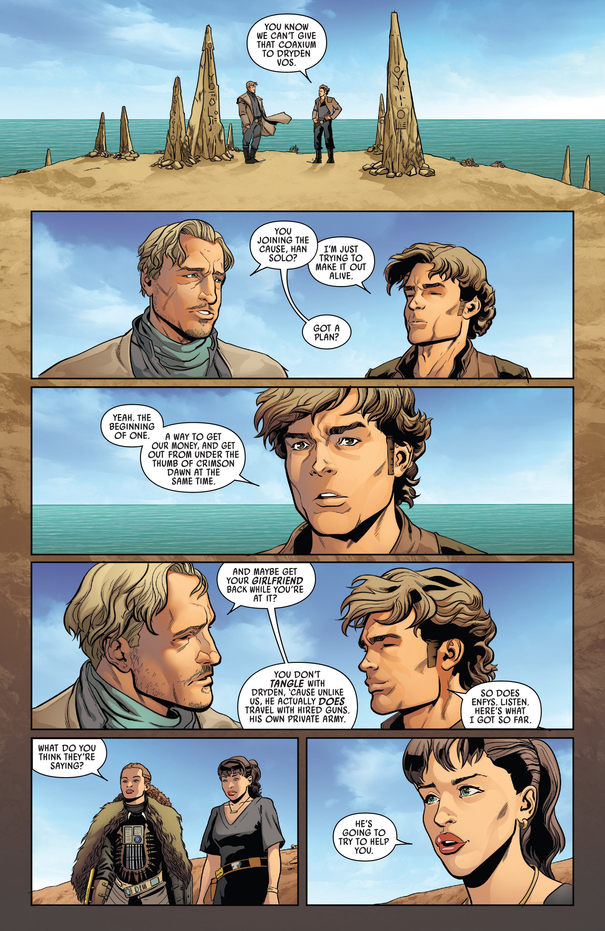Read online Solo: A Star Wars Story Adaptation comic -  Issue #6 - 7