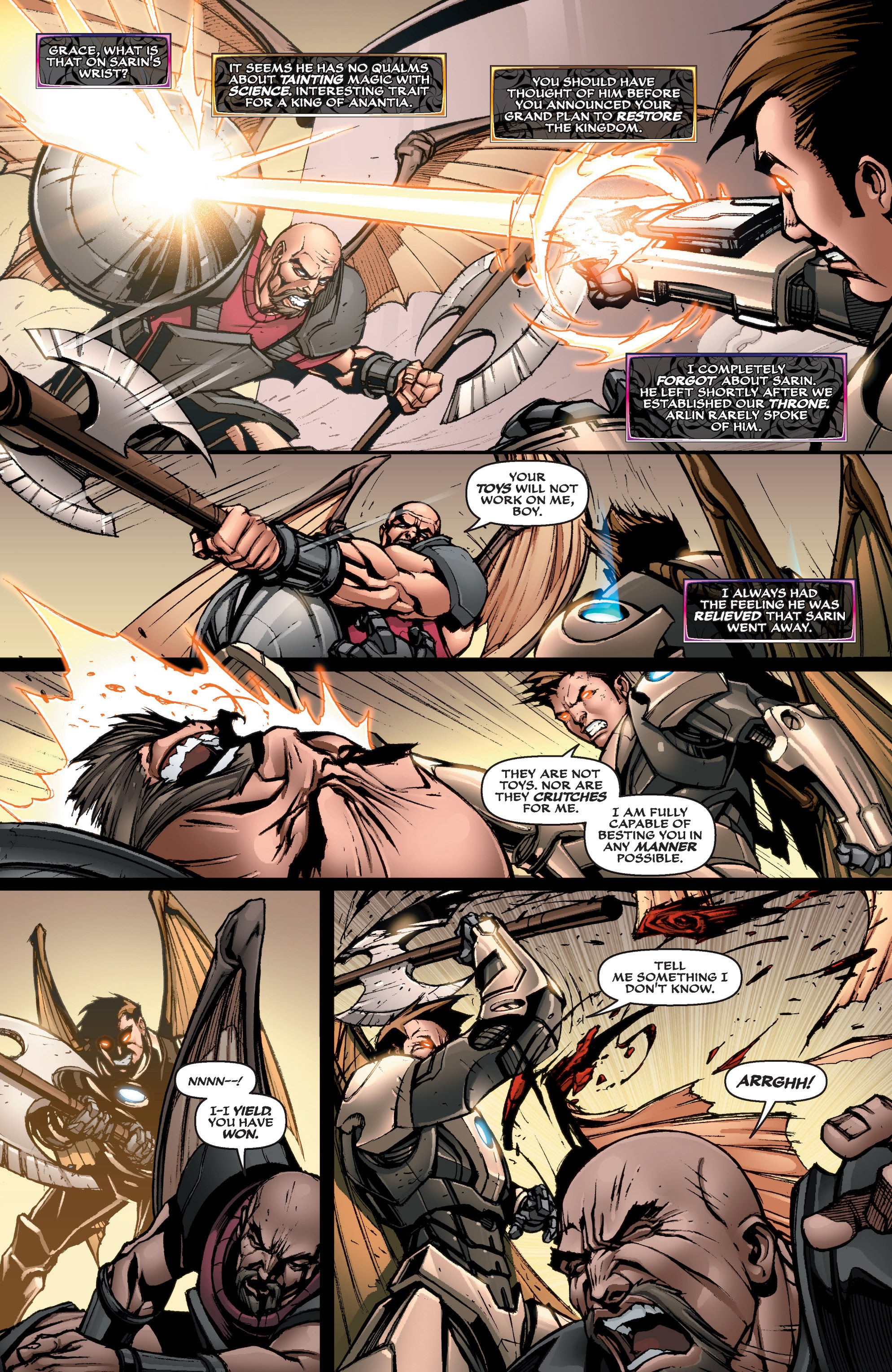Read online Soulfire: Search For the Light comic -  Issue # TPB - 11